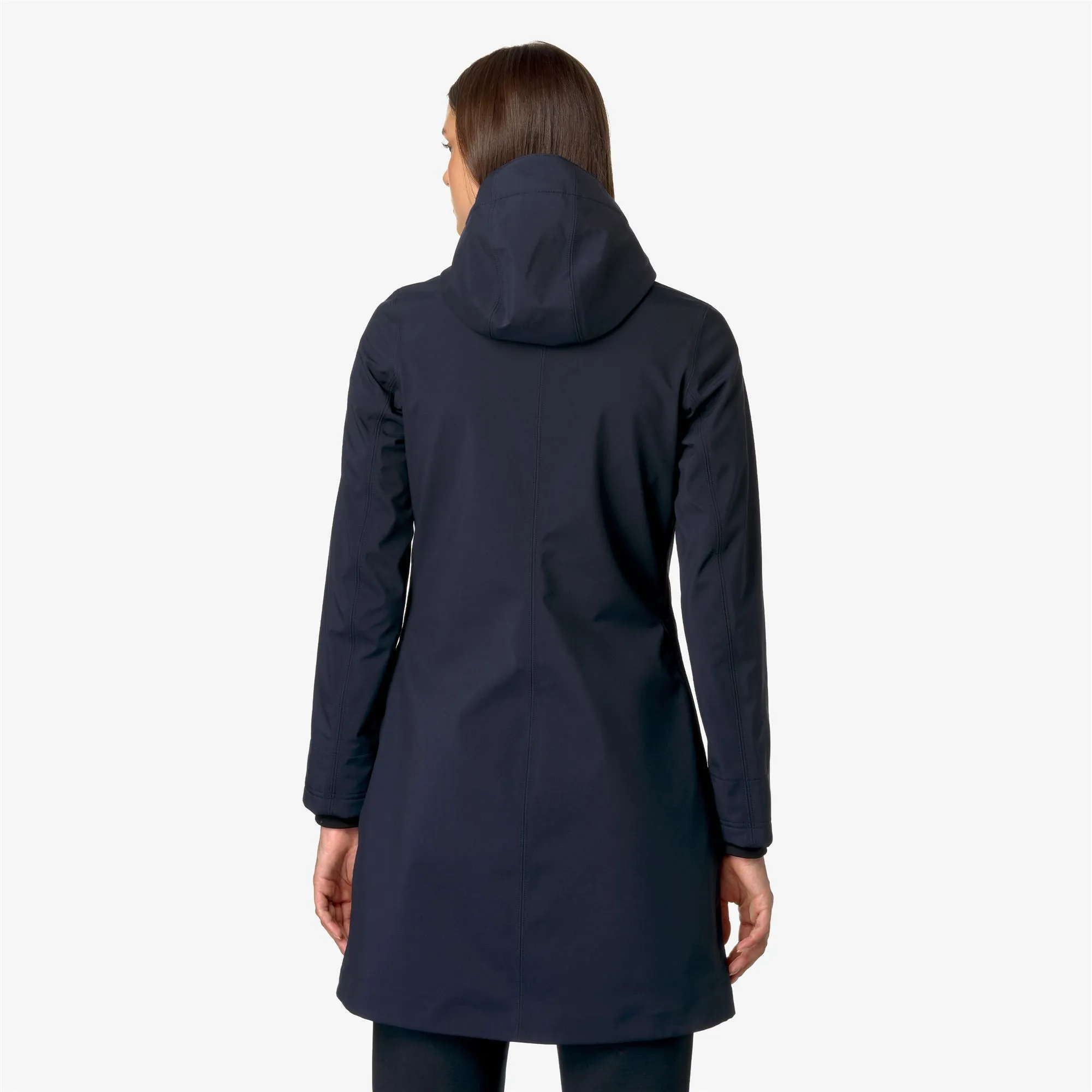 STEPHY BONDED - Jackets - 3/4 Length - Woman - Blue Depth-Blue Depth-Blue Depth sold by K-Way product image thumbnail 5