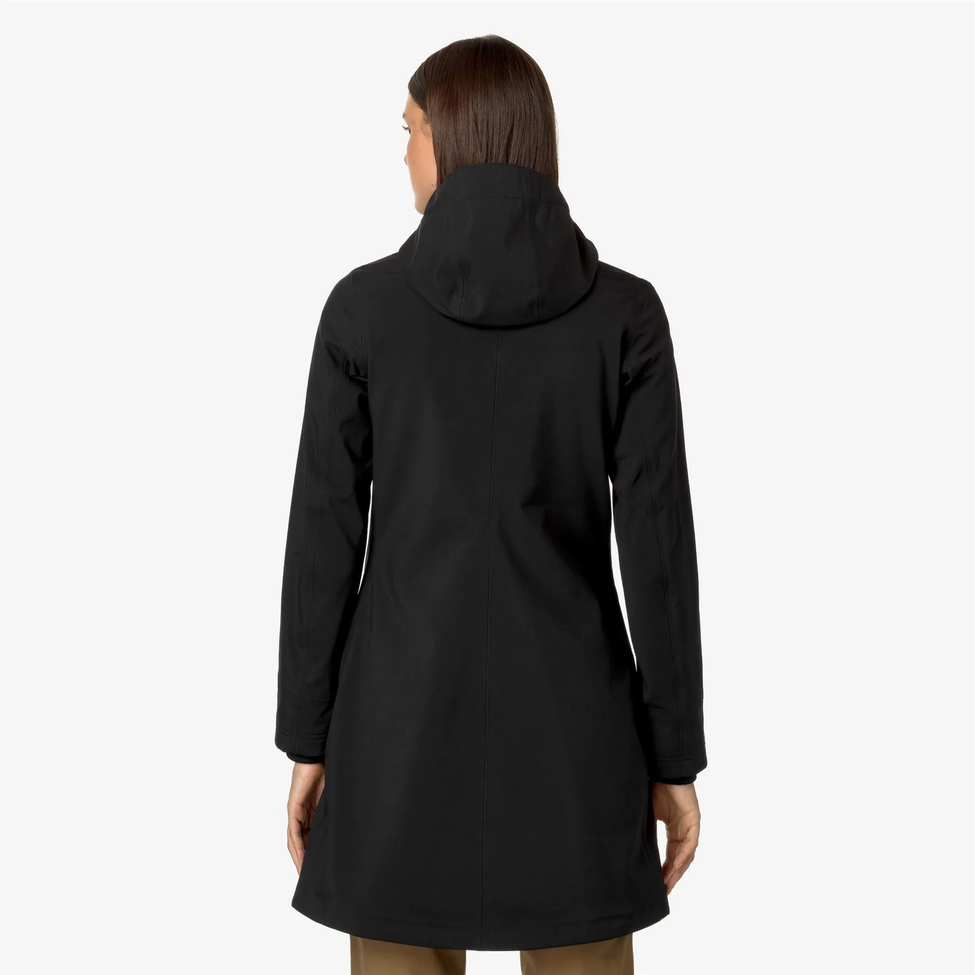 STEPHY BONDED - Jackets - 3/4 Length - Woman - Black-Blue Depth-Black Pure-Blue Depth sold by K-Way product image thumbnail 5