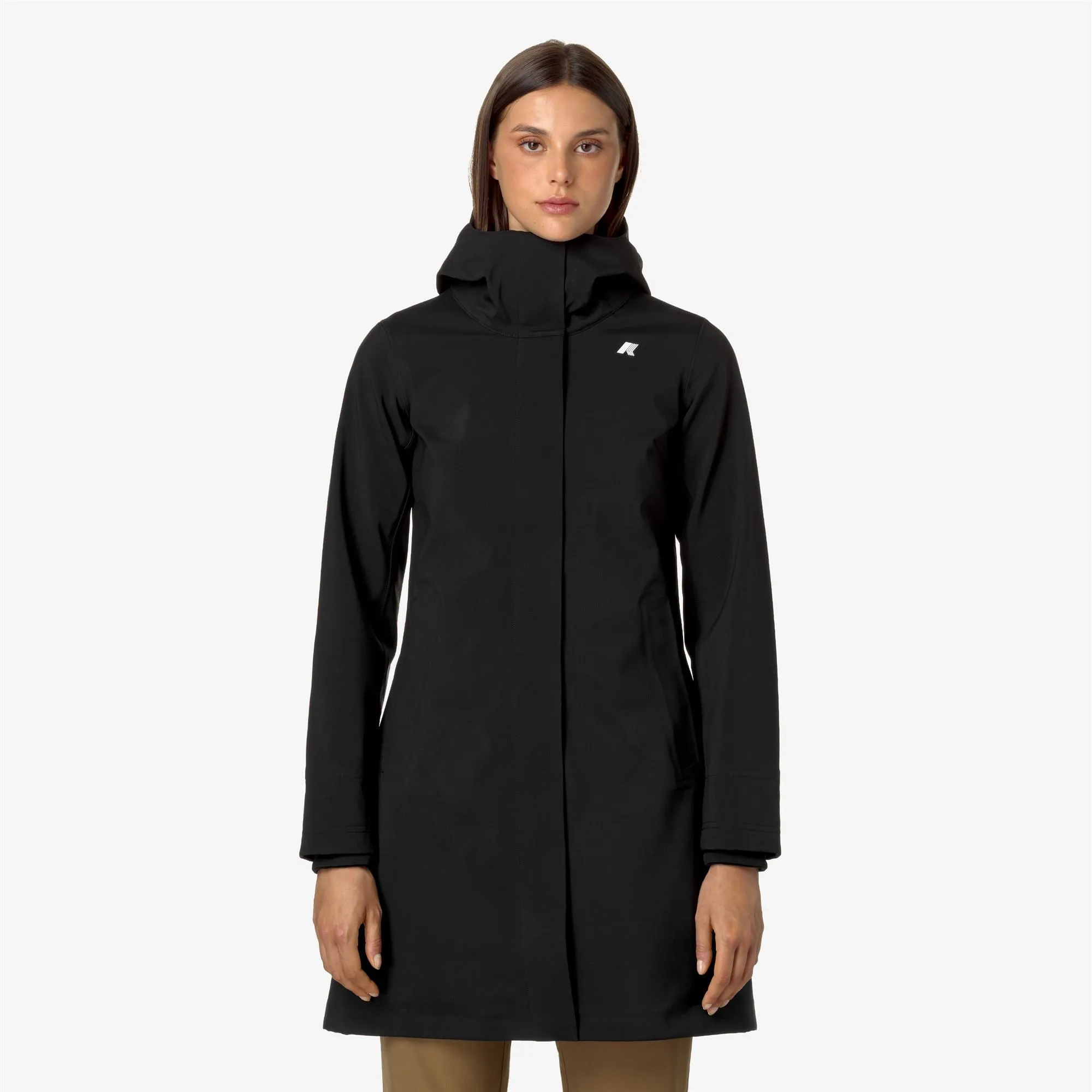 STEPHY BONDED - Jackets - 3/4 Length - Woman - Black-Blue Depth-Black Pure-Blue Depth sold by K-Way product image thumbnail 3