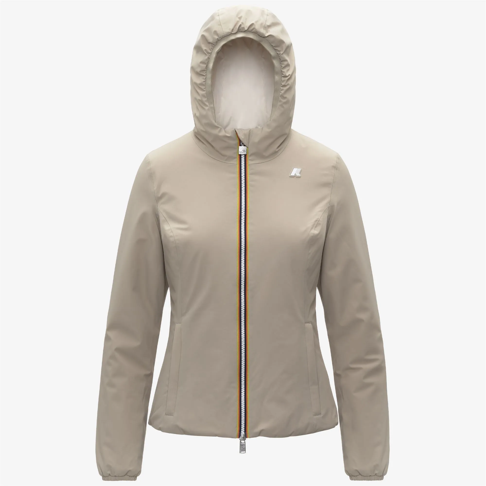 LILY ST WARM DOUBLE - Jackets - Short - Woman - Beige Cashmere-White Gardenia sold by K-Way