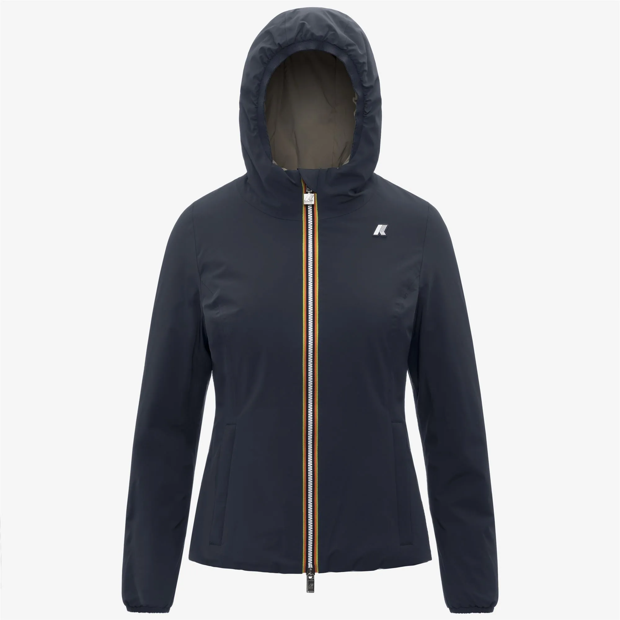 LILY ST WARM REVERSIBLE - Jackets - Short - WOMAN - Blue Depth-Green Oak sold by K-Way