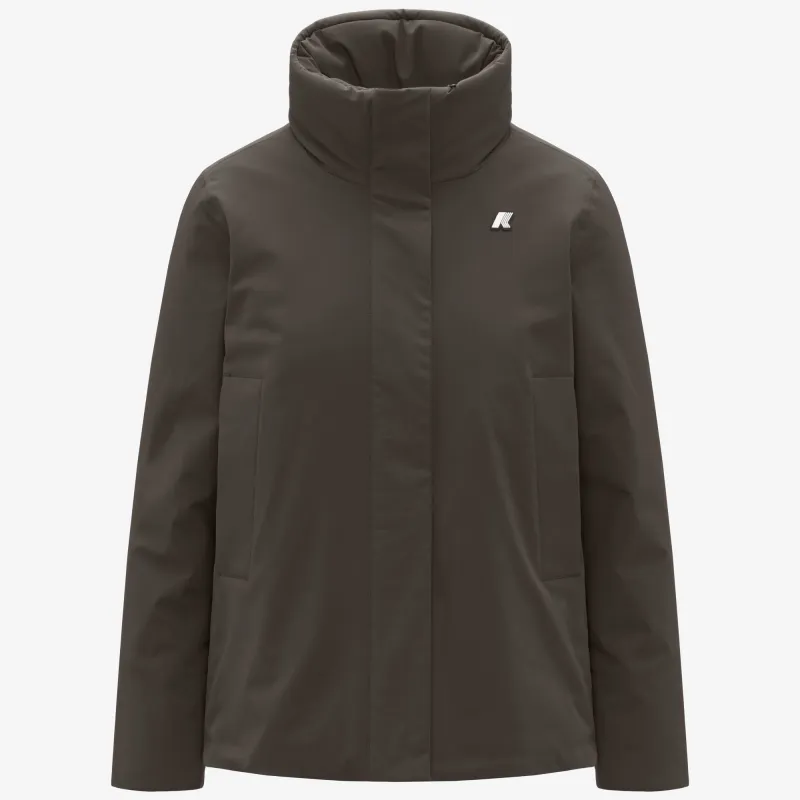 MARLETTE ST WARM - Jackets - Short - WOMAN - Black Olive sold by K-Way