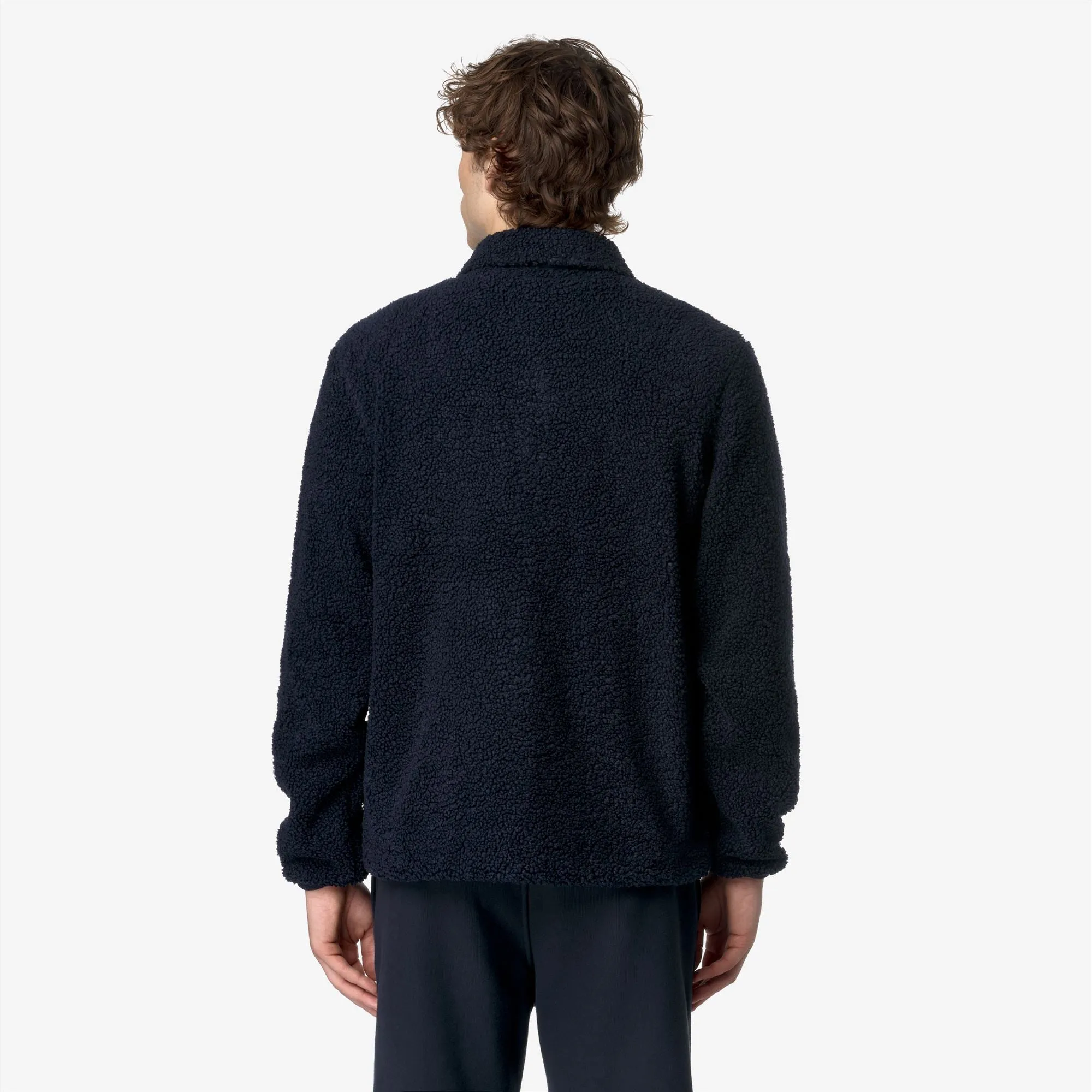 CAMERON SHERPA POLAR - Fleece - Jacket - Man - Blue Depth-Blue Depth-Blue Depth sold by K-Way product image thumbnail 5