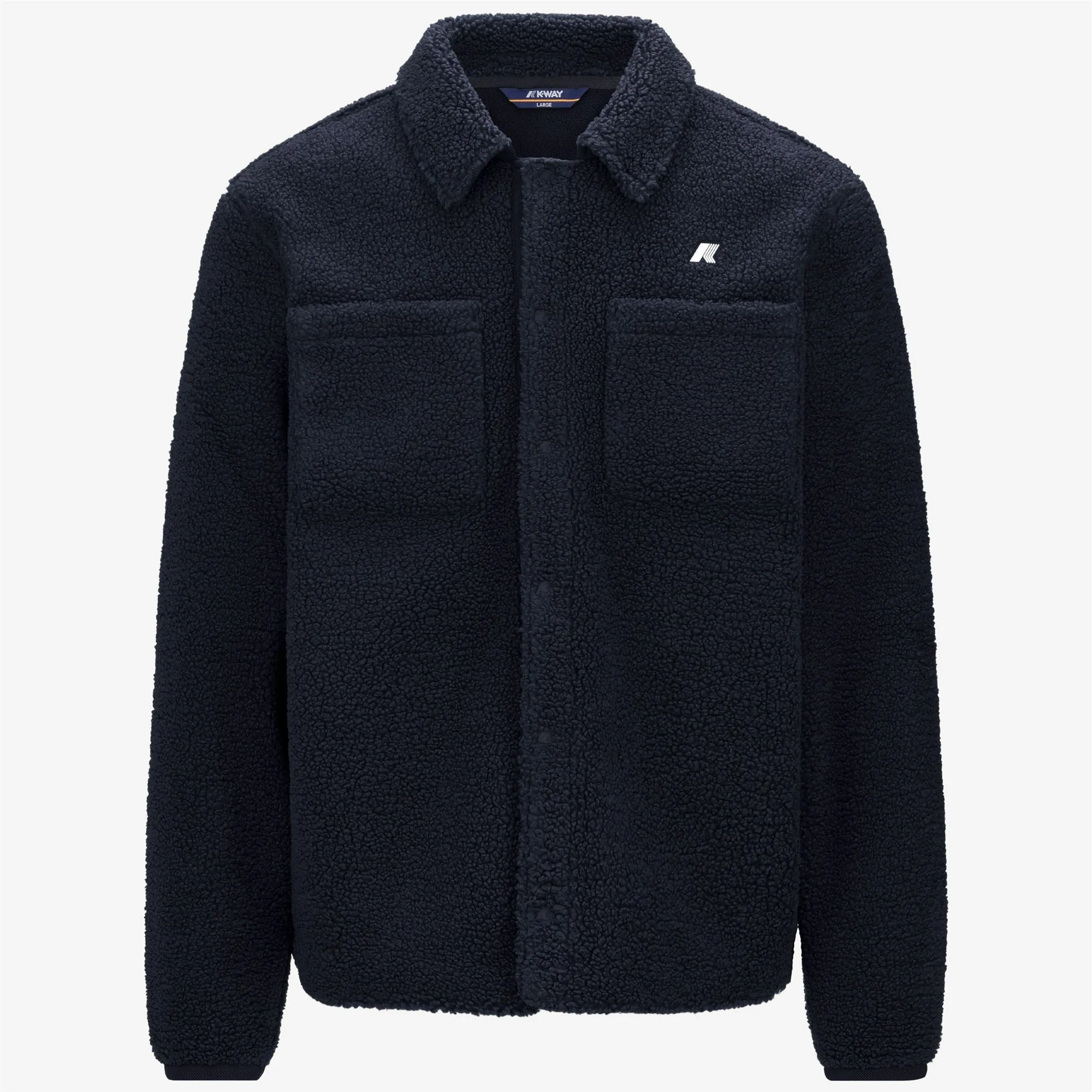 CAMERON SHERPA POLAR - Fleece - Jacket - Man - Blue Depth-Blue Depth-Blue Depth sold by K-Way