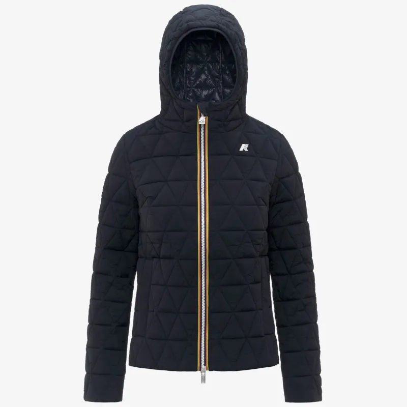 LIL DIAMOND QUILTED WARM - Jackets - Short - WOMAN - Blue Depth sold by K-Way