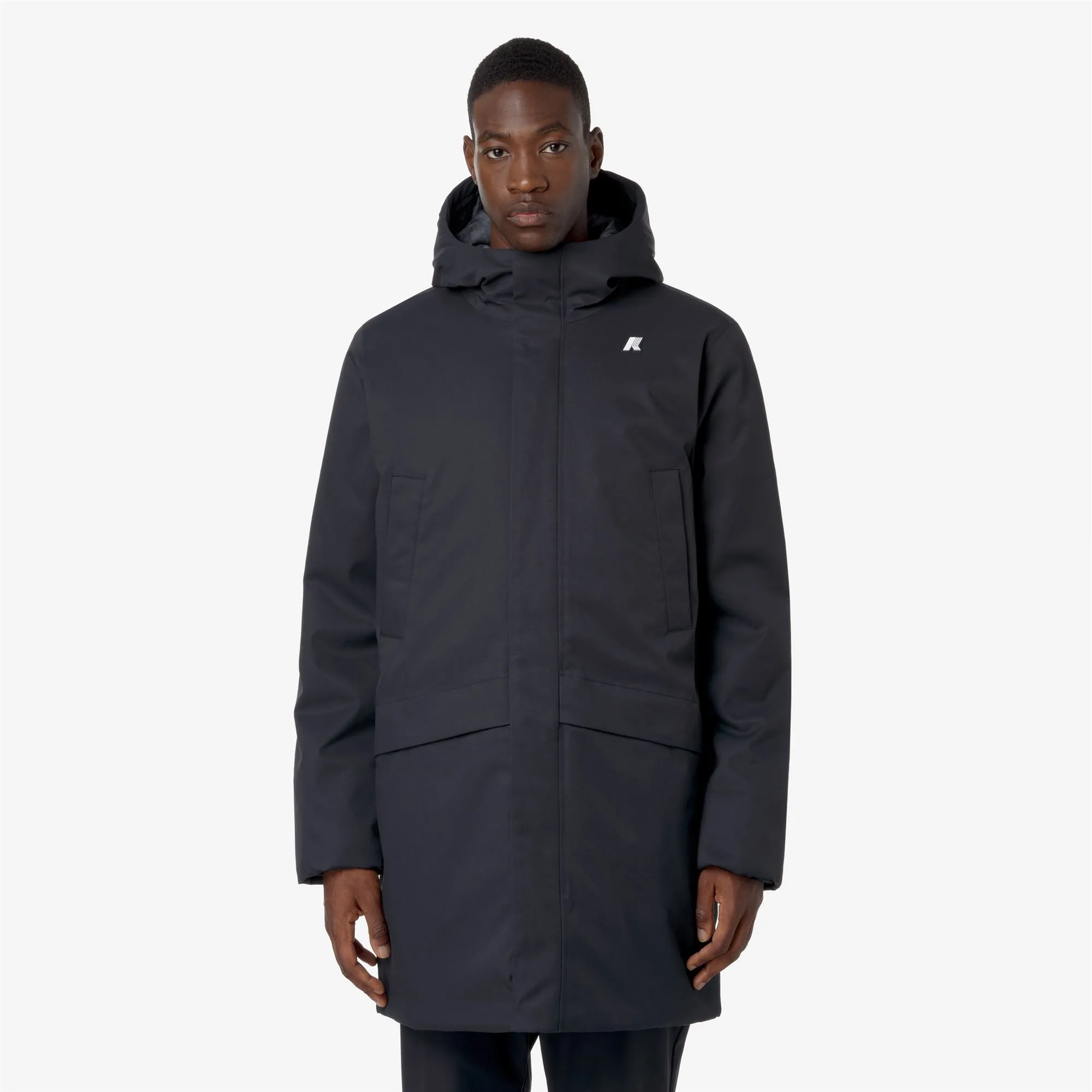 JARNO TWILL MARMOTTA - Jackets - Short - MAN - Blue D-Blue A sold by K-Way product image thumbnail 3