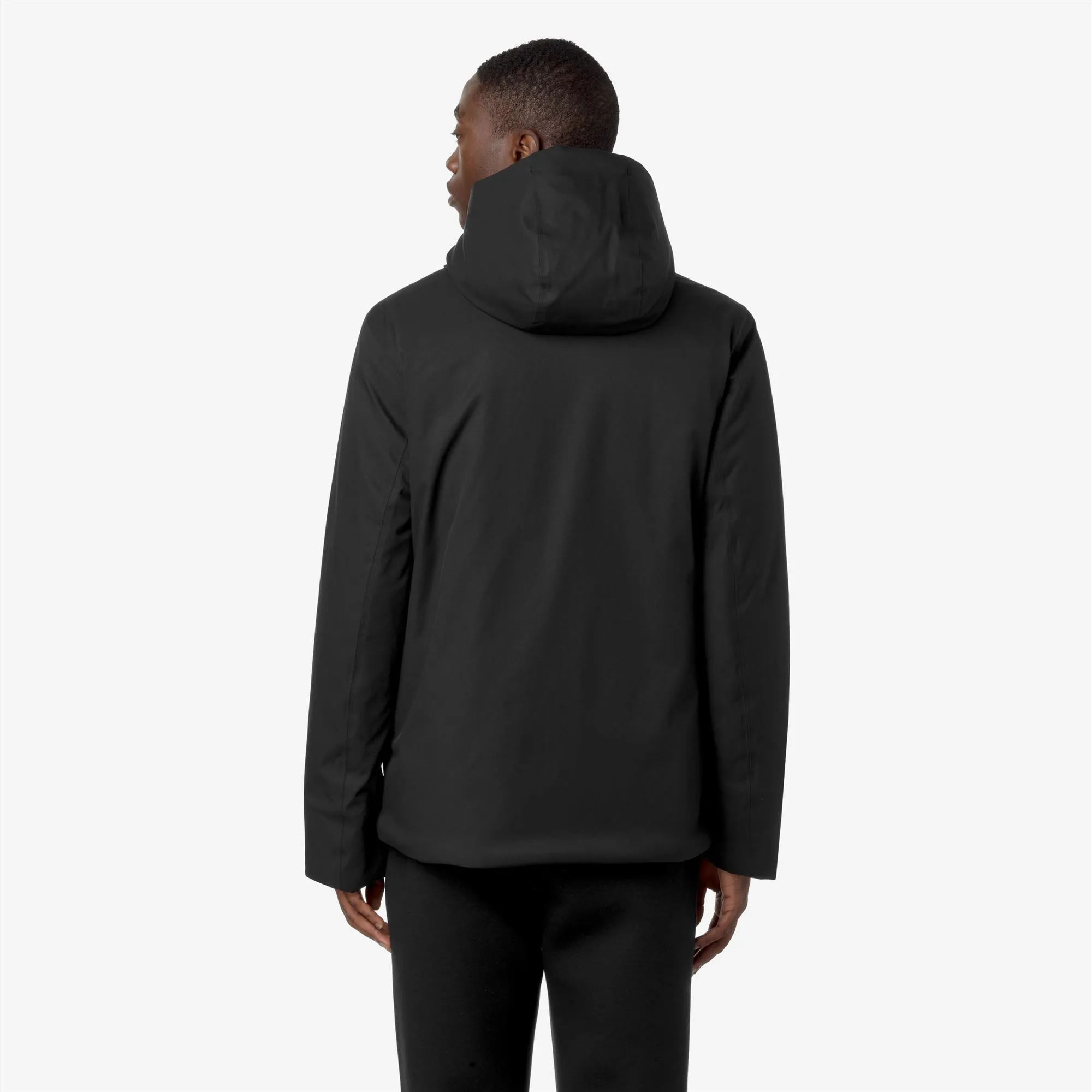 JACKO TWILL MARMOTTA - Jackets - Short - MAN - BLACK P-BLUE A sold by K-Way product image thumbnail 5