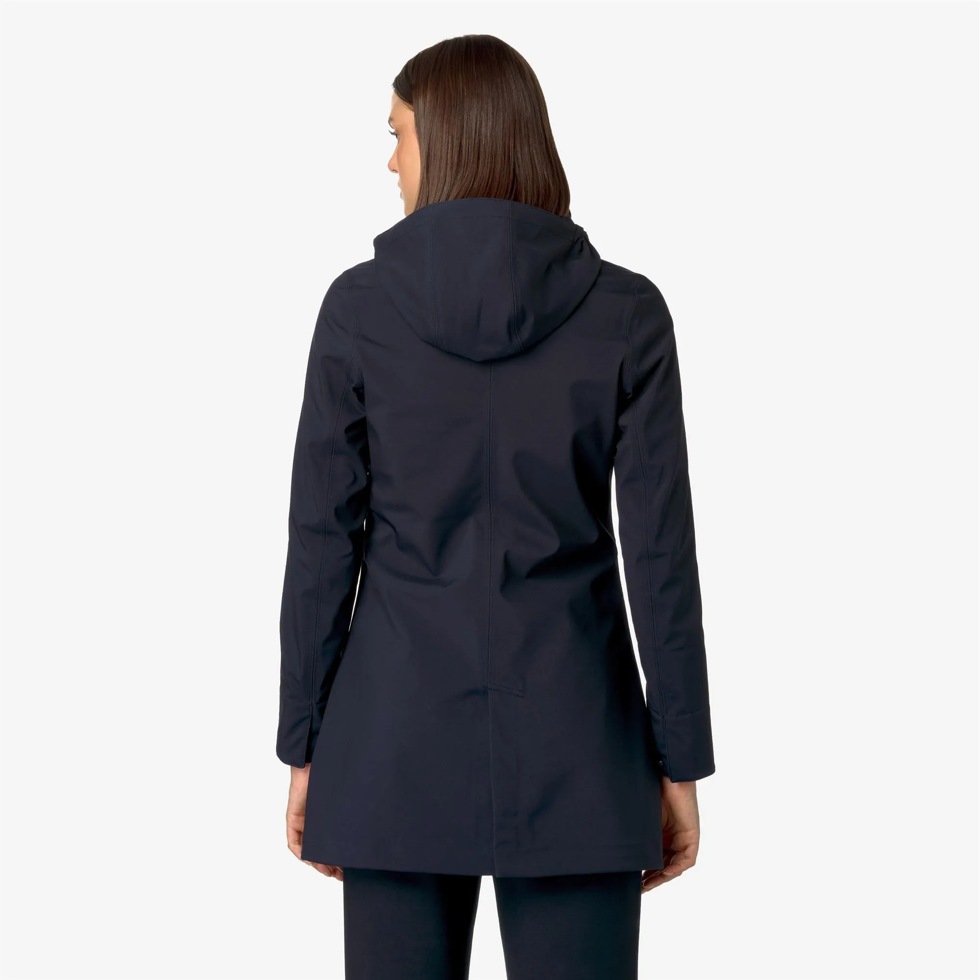 MATHY BONDED - Jackets - 3/4 LENGTH - WOMAN - Blue Depth-Blue Depth sold by K-Way product image thumbnail 5