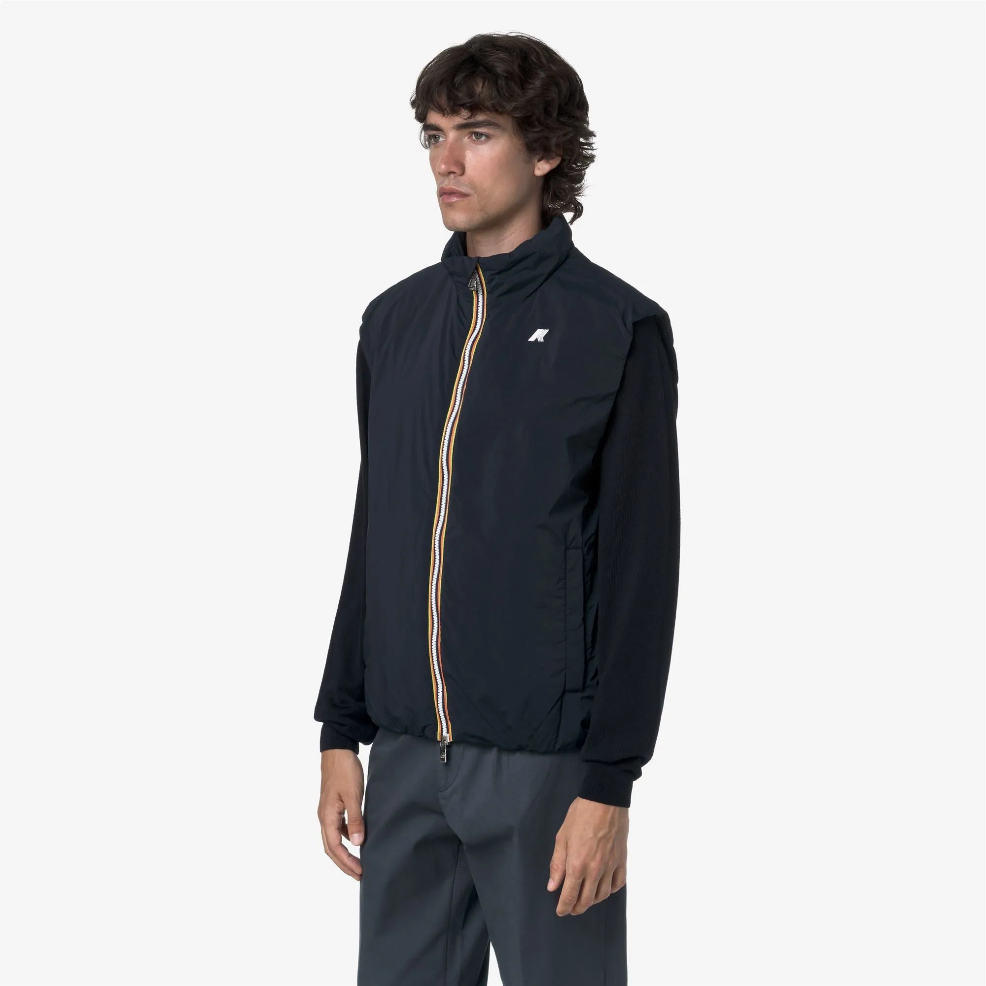 VALEN PLAIN WARM - Jackets - Vest - MAN - Blue Depth sold by K-Way product image thumbnail 4