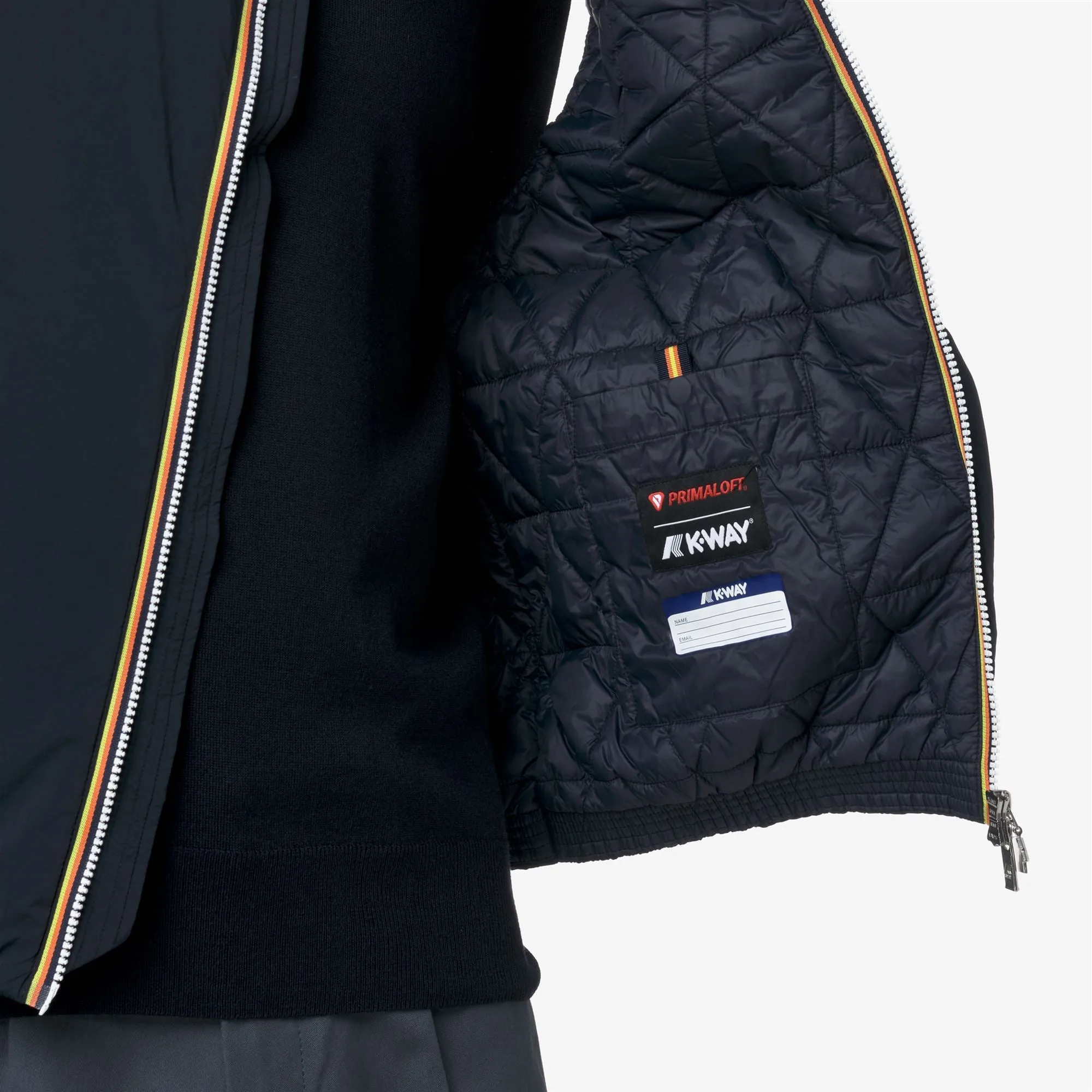 VALEN PLAIN WARM - Jackets - Vest - MAN - Blue Depth sold by K-Way product image thumbnail 2