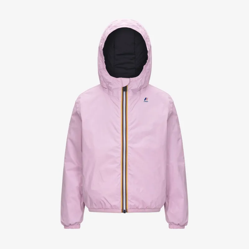 P. LE VRAI 4.0 CLAUDE WARM - Jackets - Mid - Kid unisex - Pink Lavender made by K-Way