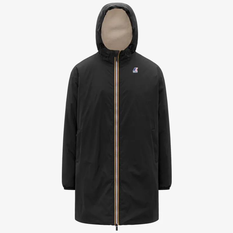 LE VRAI 4.0 EIFFEL EAST ORSETTO - Jackets - 3/4 LENGTH - UNISEX - Black Pure sold by K-Way