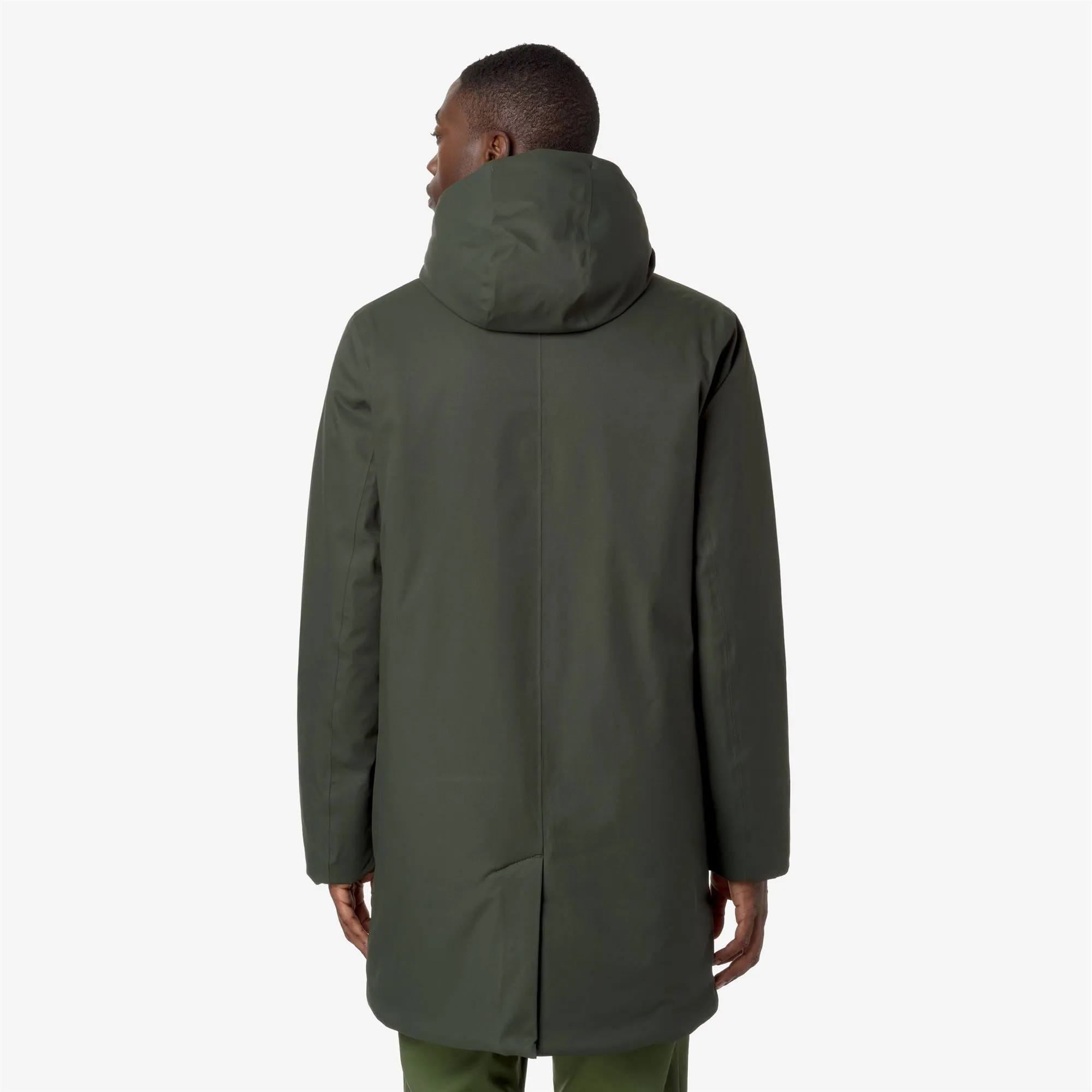 JARNO TWILL MARMOTTA - Jackets - Short - MAN - Green B-Blue A sold by K-Way product image thumbnail 5