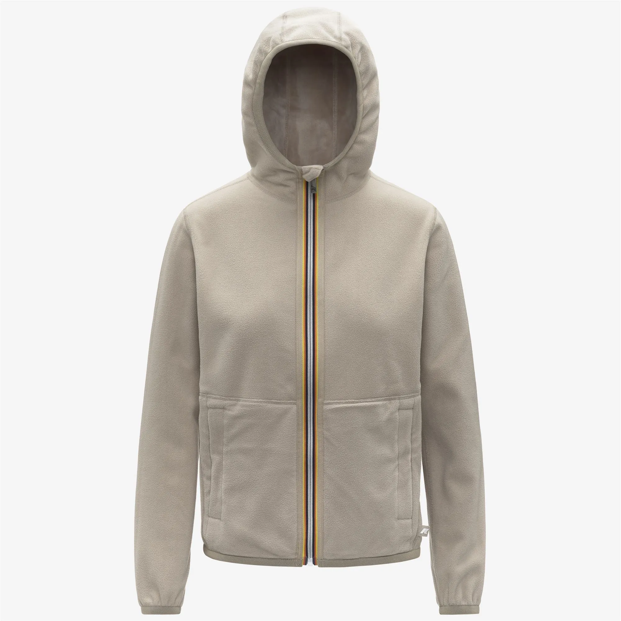 LILY VELOUR POLAR DOUBLE - Fleece - Jacket - Woman - Beige Cashmere-Beige Cashmere sold by K-Way product image thumbnail 2