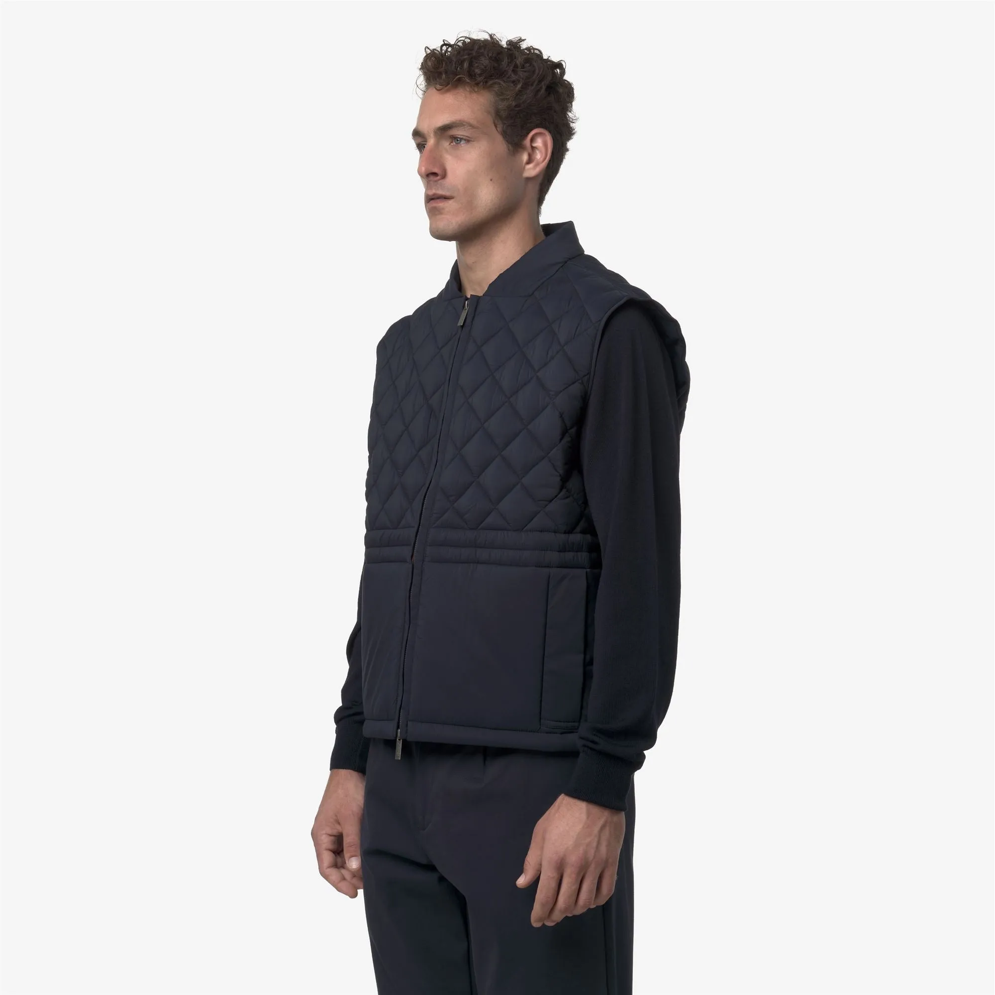 BARNES PREMIUM WARM - Jackets - Vest - MAN - Blue Depth Combo sold by K-Way product image thumbnail 4