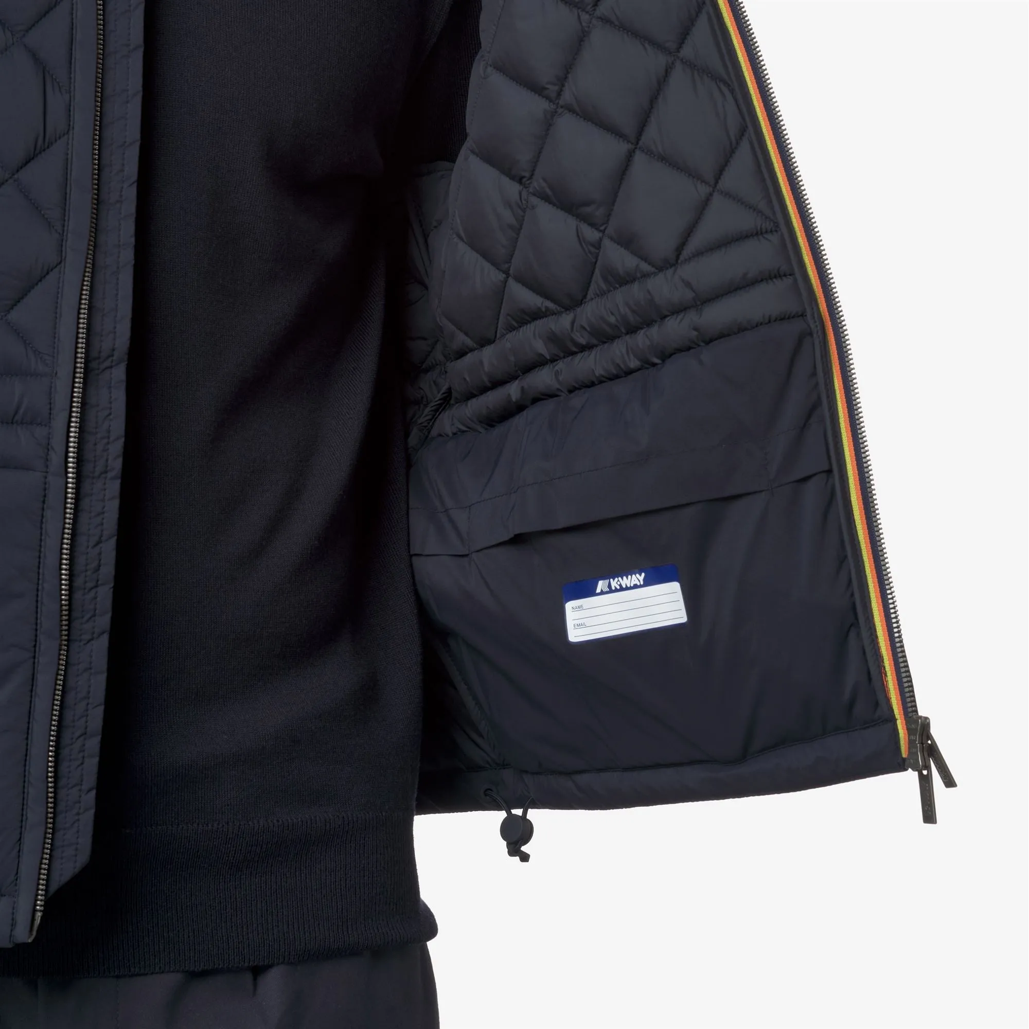 BARNES PREMIUM WARM - Jackets - Vest - MAN - Blue Depth Combo sold by K-Way product image thumbnail 2