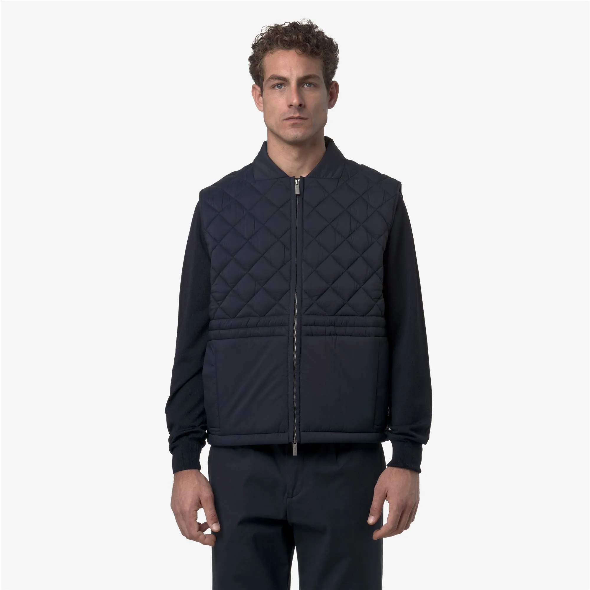 BARNES PREMIUM WARM - Jackets - Vest - MAN - Blue Depth Combo sold by K-Way product image thumbnail 3