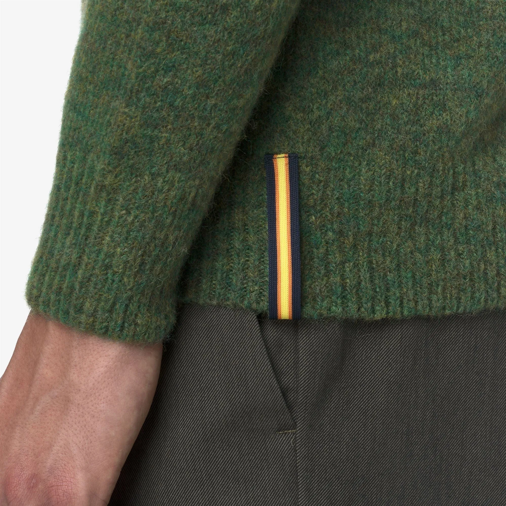 RENOULT - Knitwear - Pull Over - MAN - Green Mix sold by K-Way product image thumbnail 2