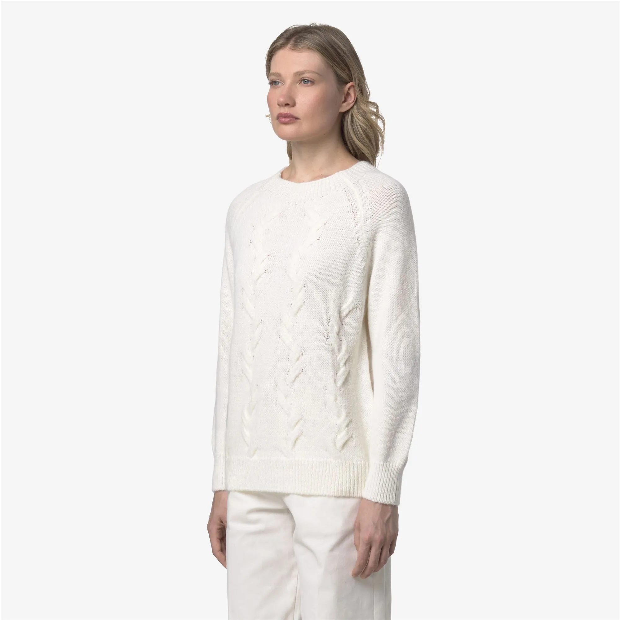 LYSA - Knitwear - Pull Over - Woman - White Gardenia sold by K-Way product image thumbnail 4
