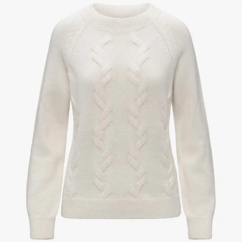 LYSA - Knitwear - Pull  Over - WOMAN - White Gardenia sold by K-Way