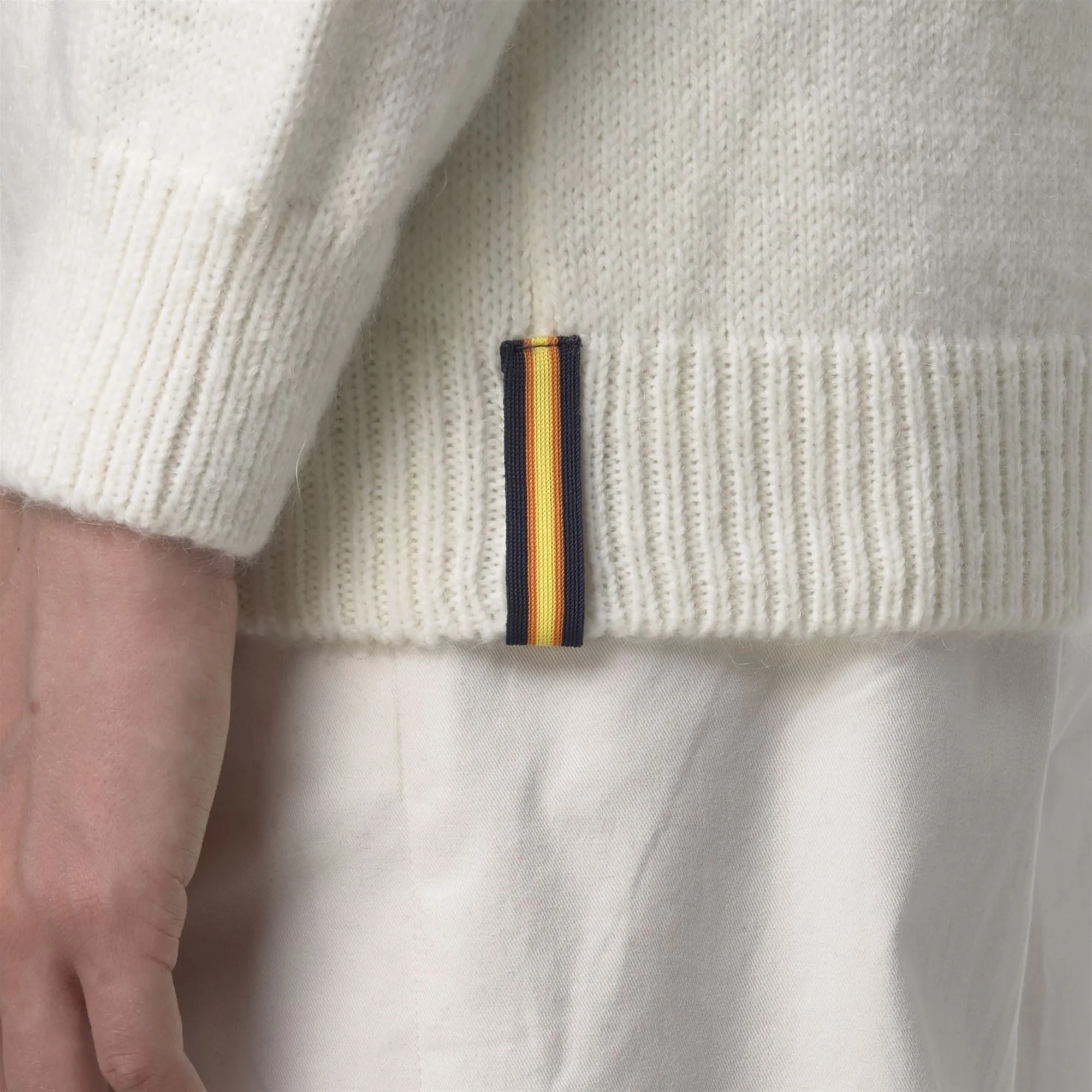 LYSA - Knitwear - Pull Over - Woman - White Gardenia sold by K-Way product image thumbnail 2