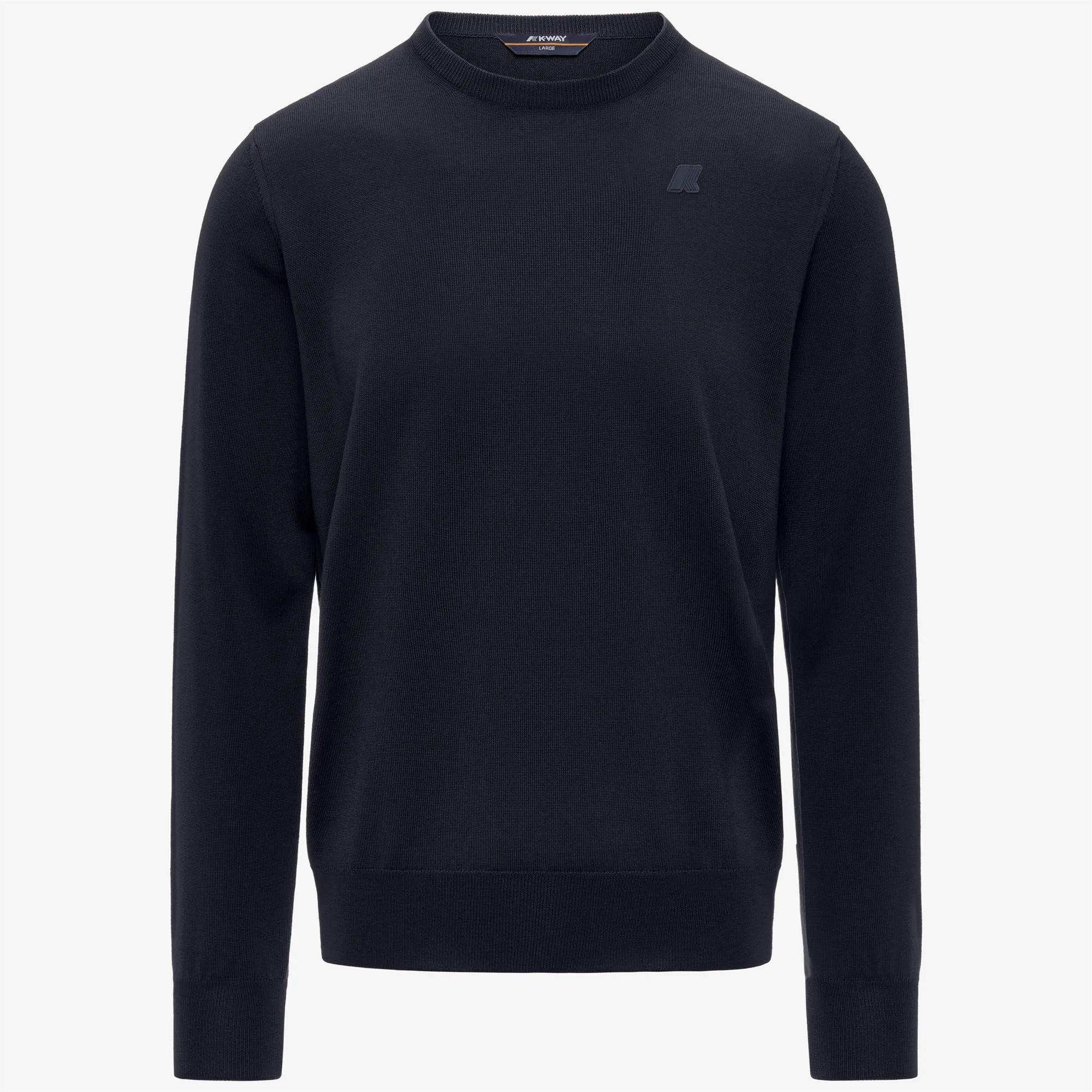SEBASTIEN MERINO - Knitwear - Pull Over - Man - Blue Depth sold by K-Way