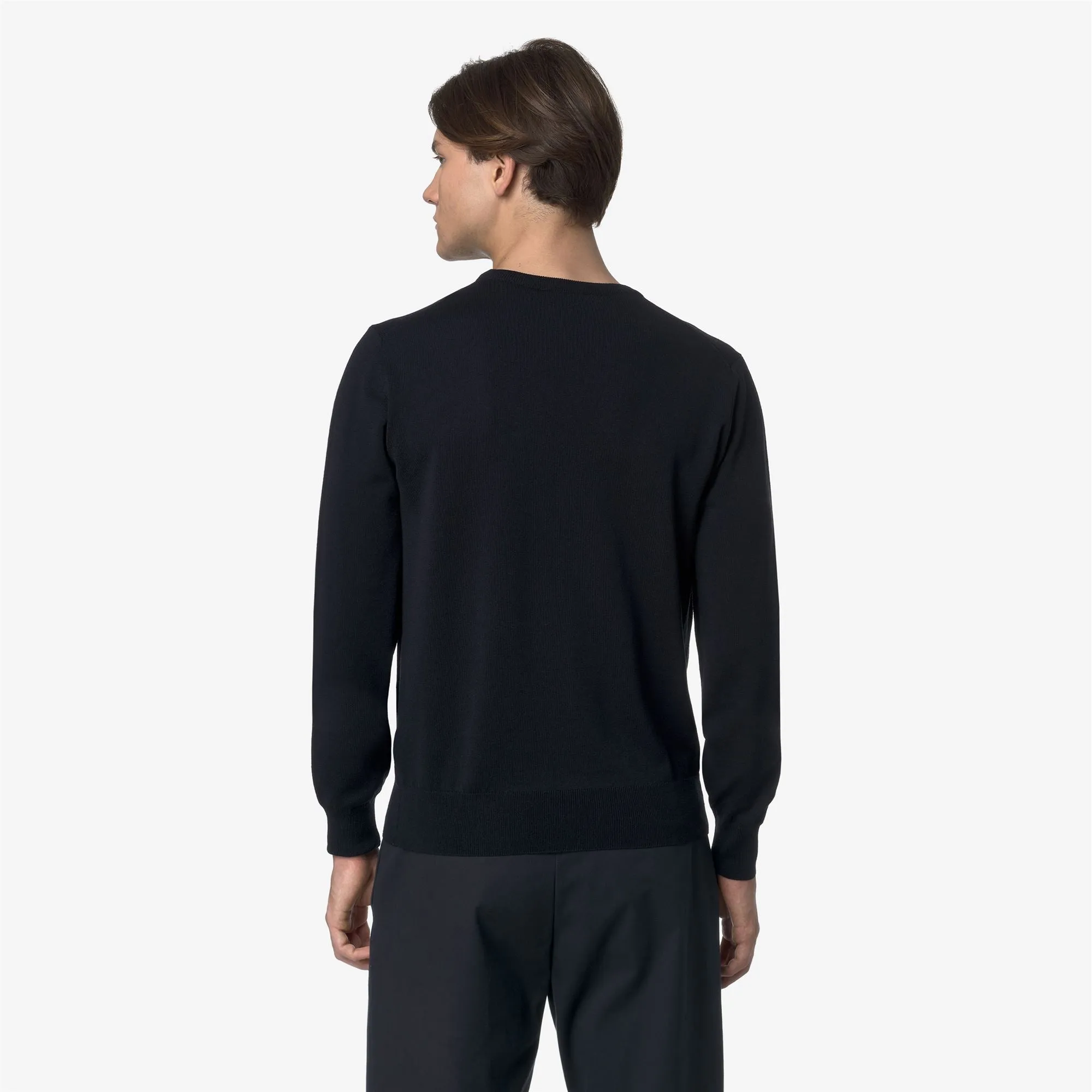 SEBASTIEN MERINO - Knitwear - Pull Over - Man - Blue Depth sold by K-Way product image thumbnail 5