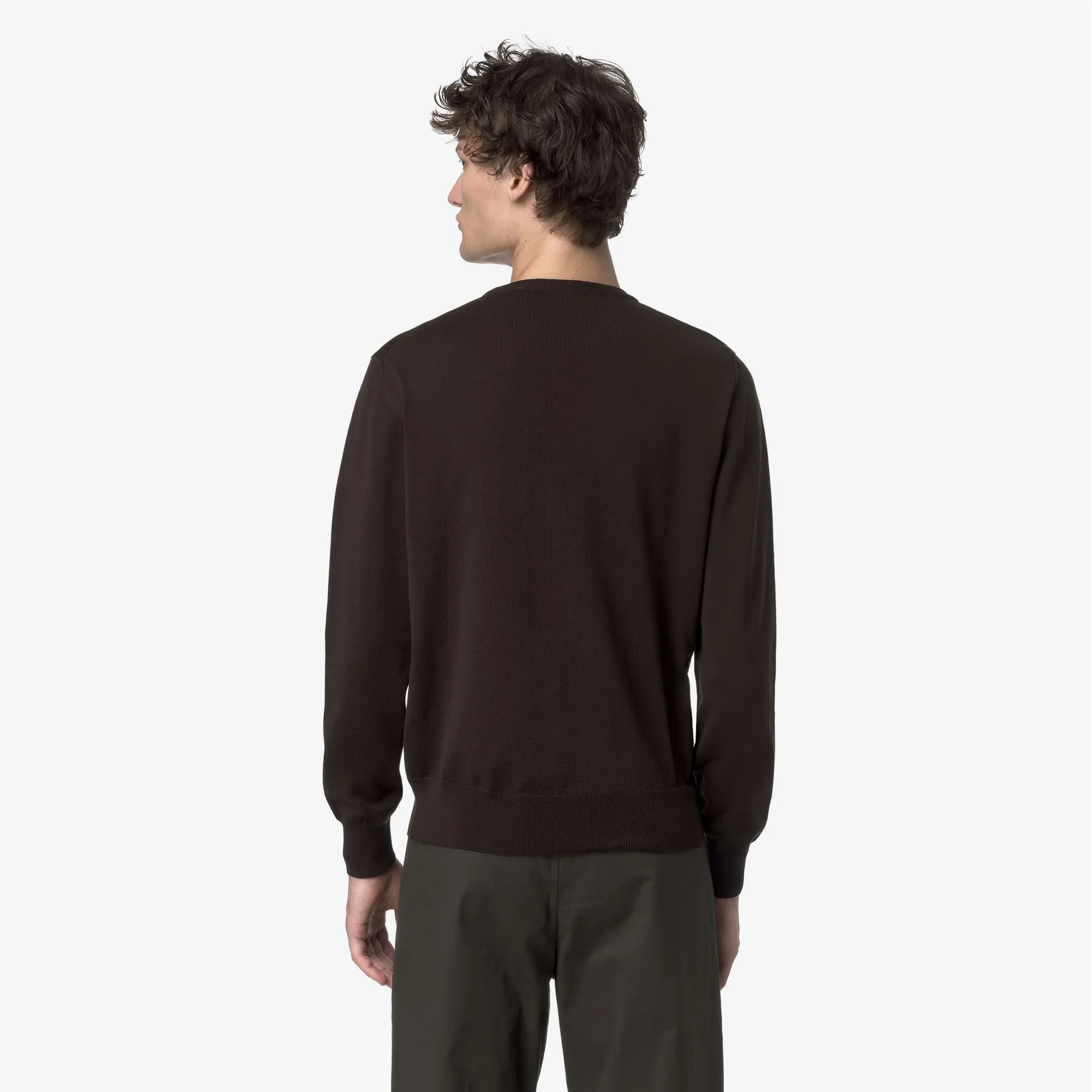 SEBASTIEN MERINO - Knitwear - Pull Over - MAN - Black Coffee sold by K-Way product image thumbnail 5