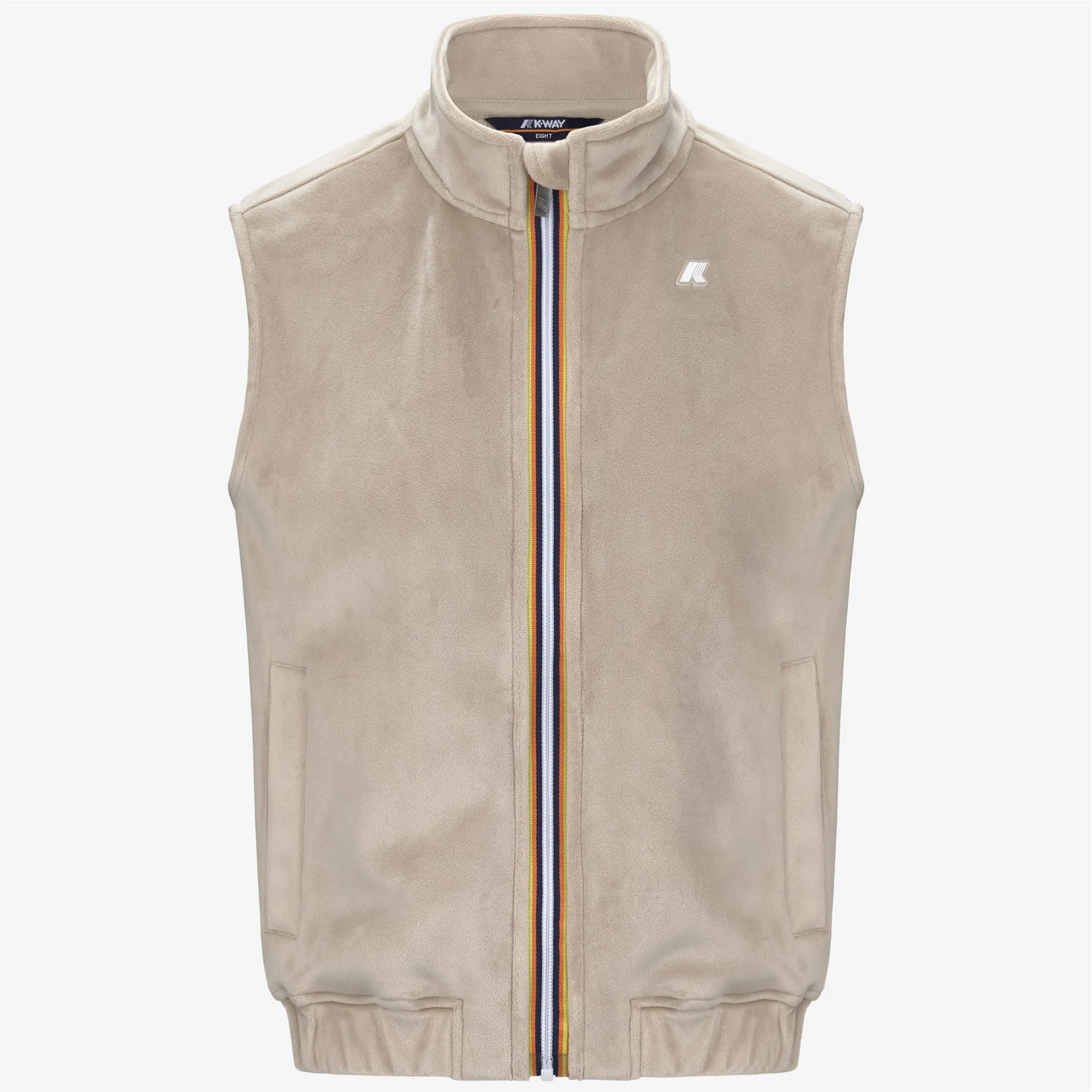 VIVIELME VELOUR POLAR - Fleece - Vest - Woman - Beige Cashmere-Beige Cashmere sold by K-Way