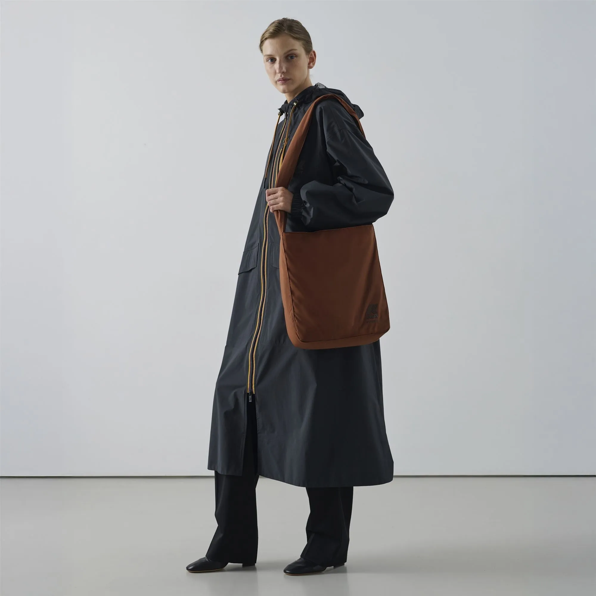 TUESDAY PADDED SOEUR - Bags - Satchel - Unisex - Brown Gingerbread sold by K-Way product image thumbnail 4