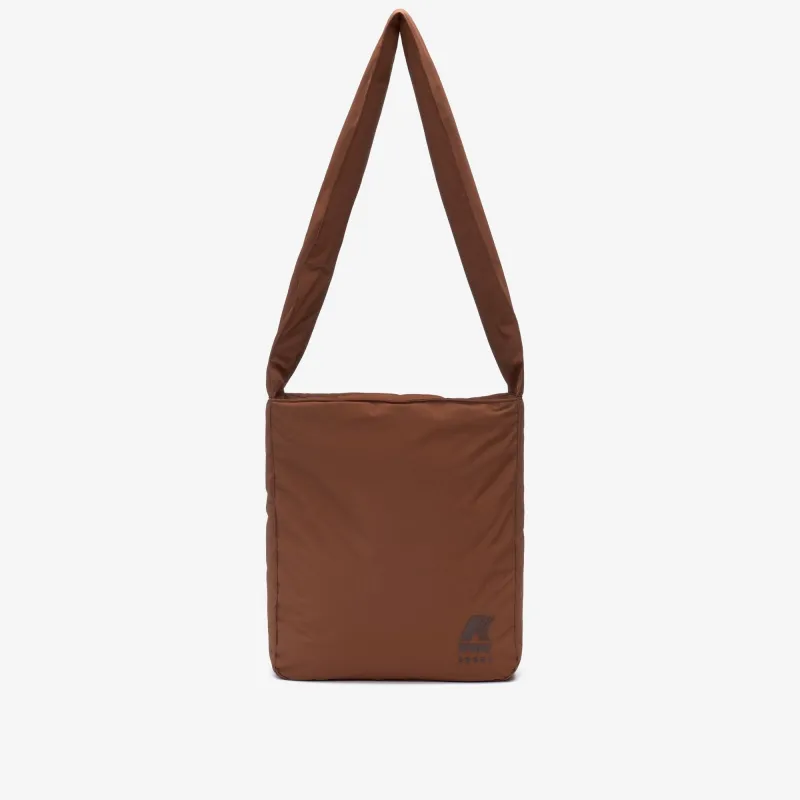 TUESDAY PADDED SOEUR - Bags - Satchel - Unisex - Brown Gingerbread made by K-Way