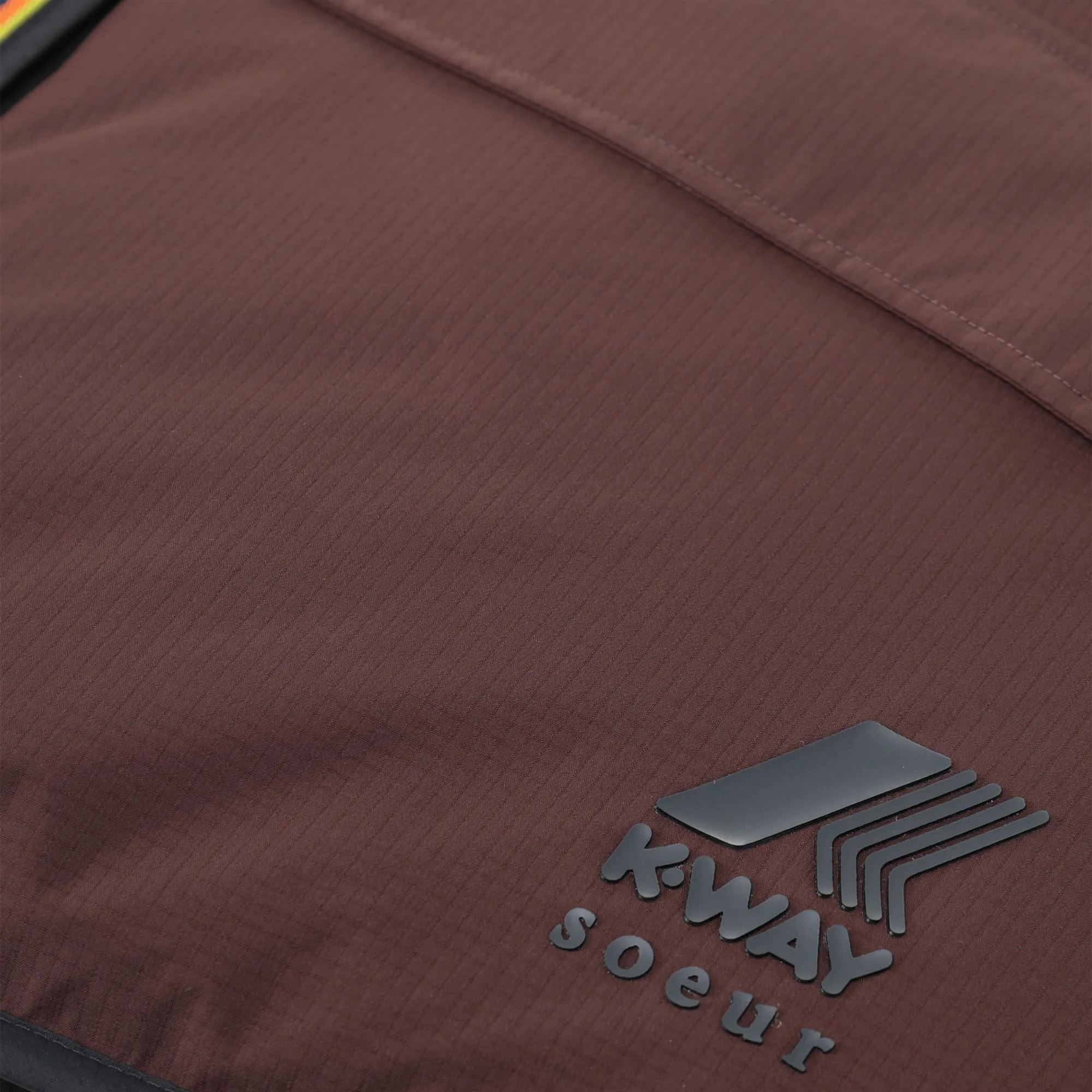 WES PADDED SOEUR - Jackets - Vest - WOMAN - Black Sand-Brown Coffee sold by K-Way product image thumbnail 4