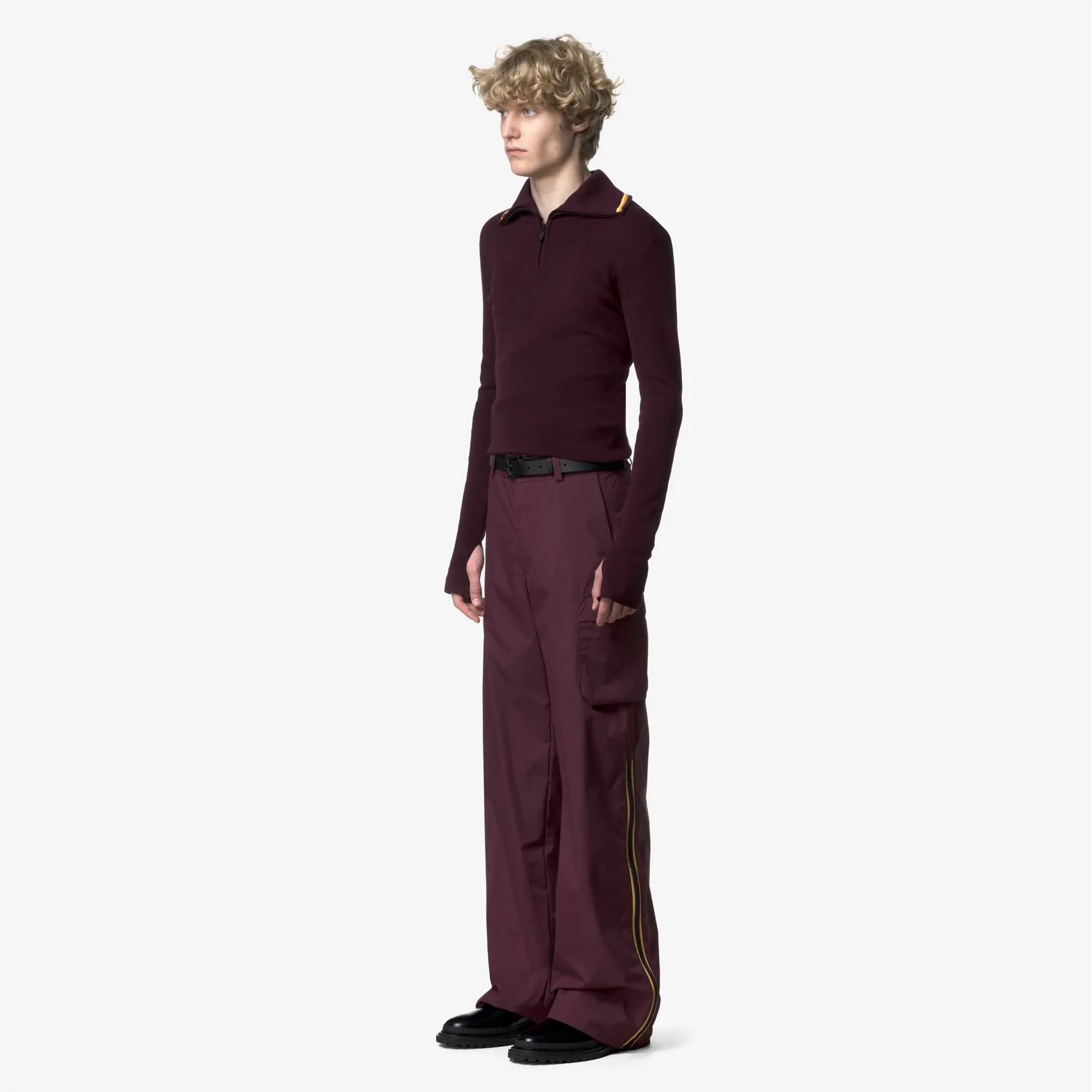4.0 3L TAMEY - Pants - Sport Trousers - MAN - Red Dk Amaranto sold by K-Way product image thumbnail 4