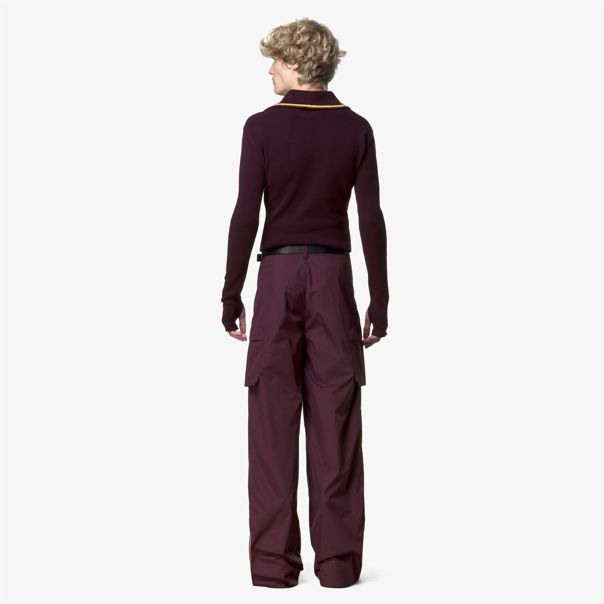4.0 3L TAMEY - Pants - Sport Trousers - MAN - Red Dk Amaranto sold by K-Way product image thumbnail 5