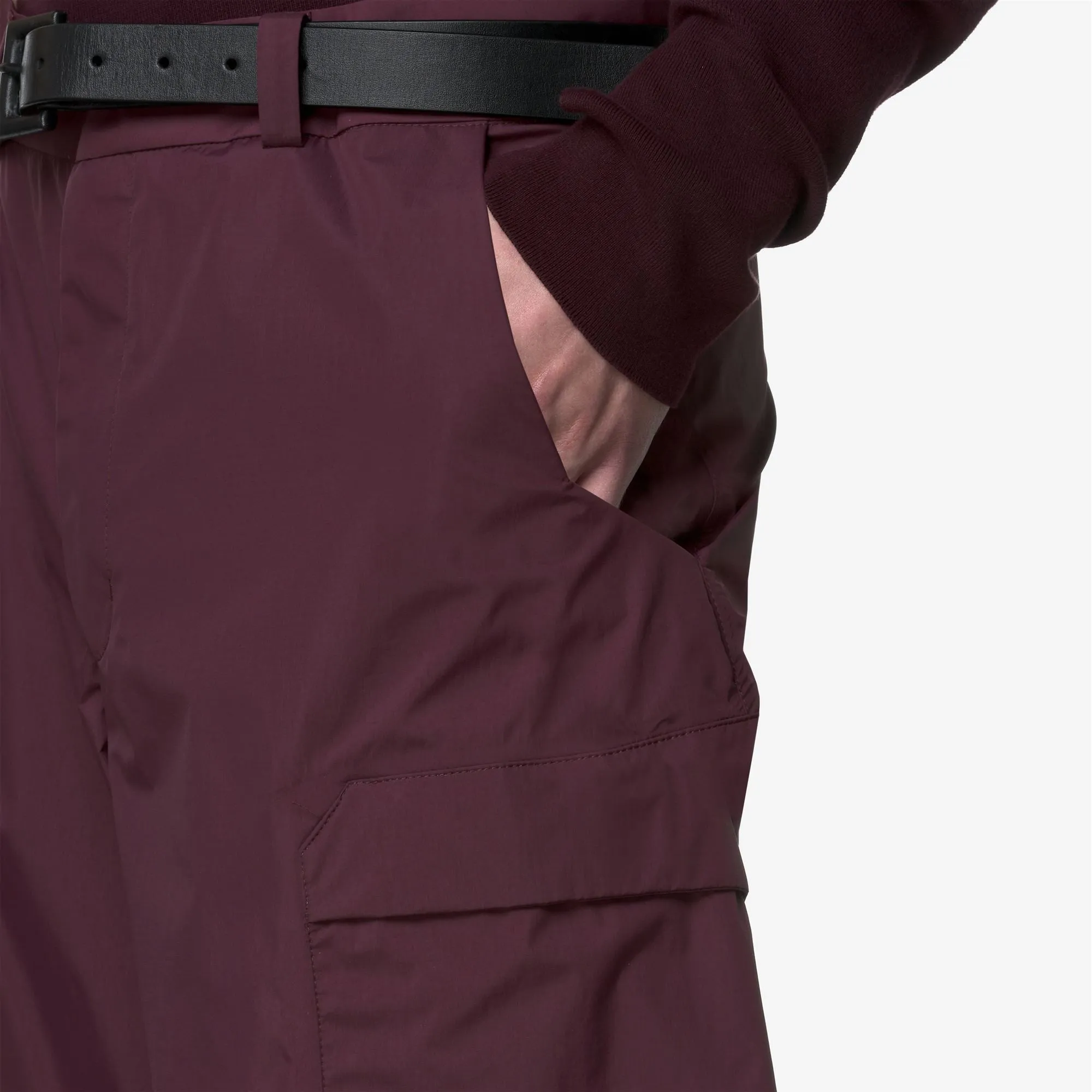 4.0 3L TAMEY - Pants - Sport Trousers - MAN - Red Dk Amaranto sold by K-Way product image thumbnail 2