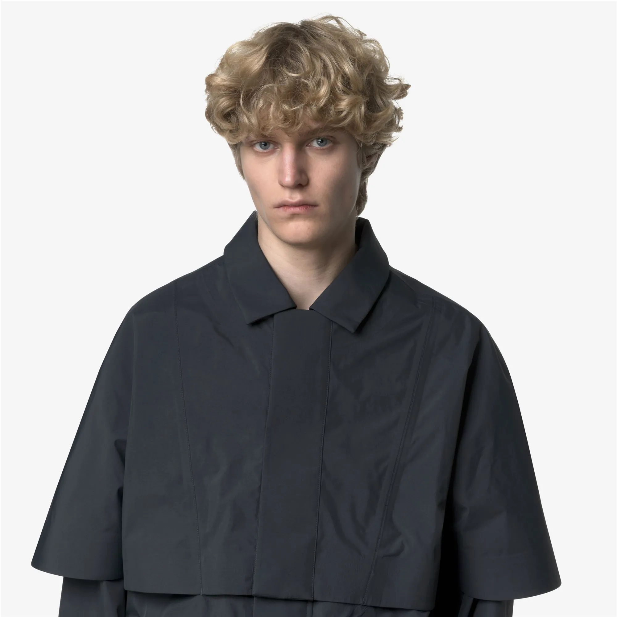 CLAF 4.0 WOOL JERSEY - Jackets - Short - Man - Blue Night sold by K-Way product image thumbnail 2