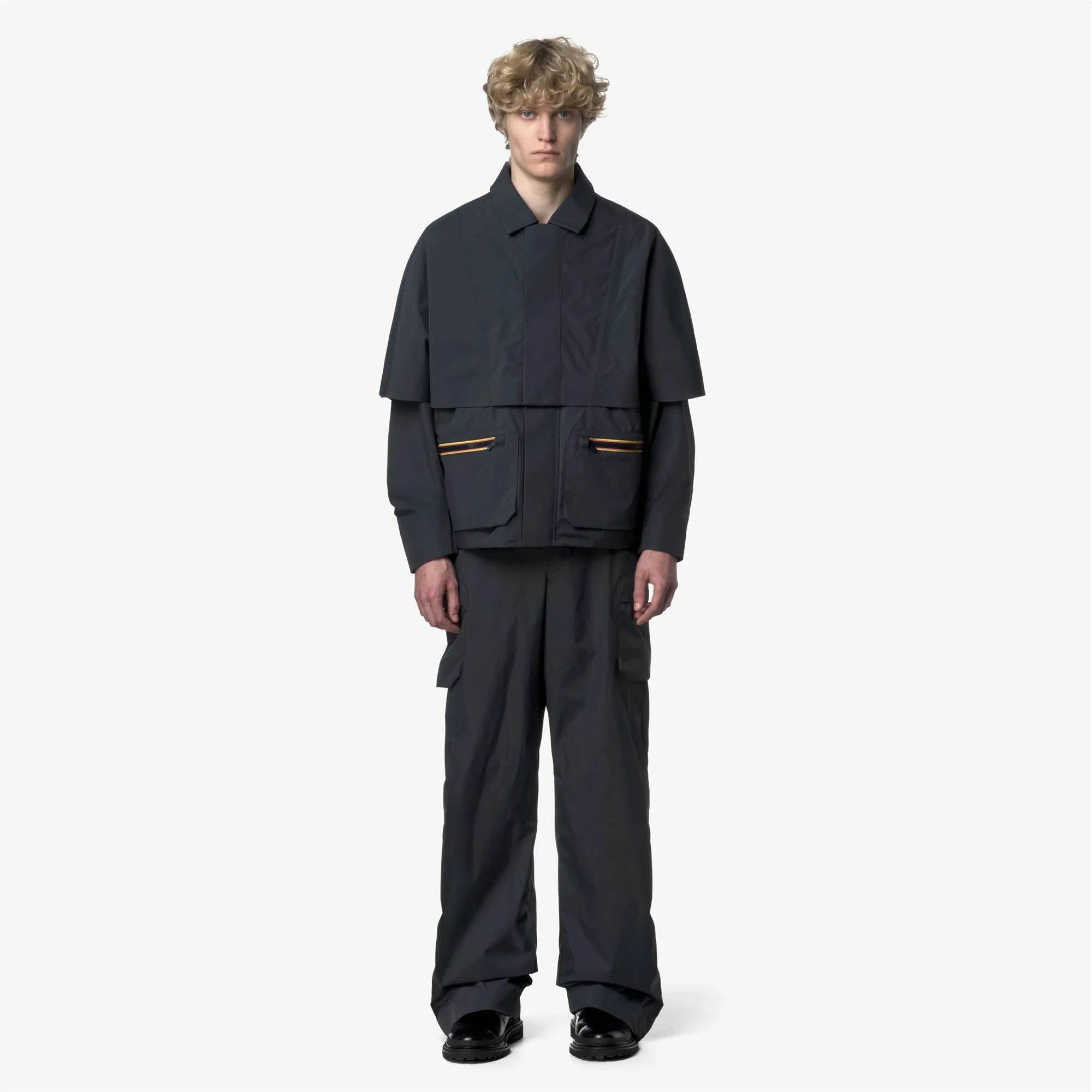 CLAF 4.0 WOOL JERSEY - Jackets - Short - Man - Blue Night sold by K-Way product image thumbnail 3