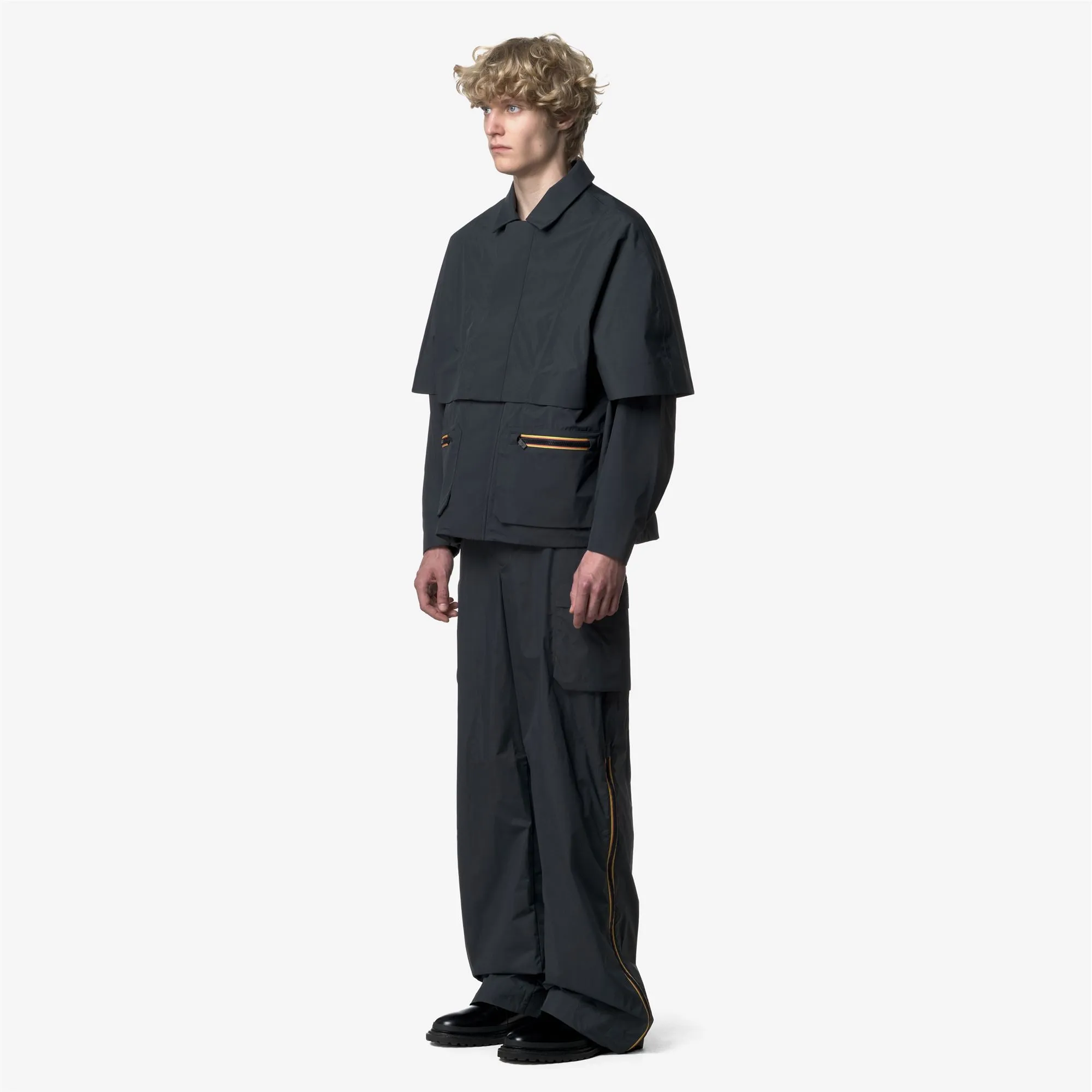 CLAF 4.0 WOOL JERSEY - Jackets - Short - Man - Blue Night sold by K-Way product image thumbnail 4