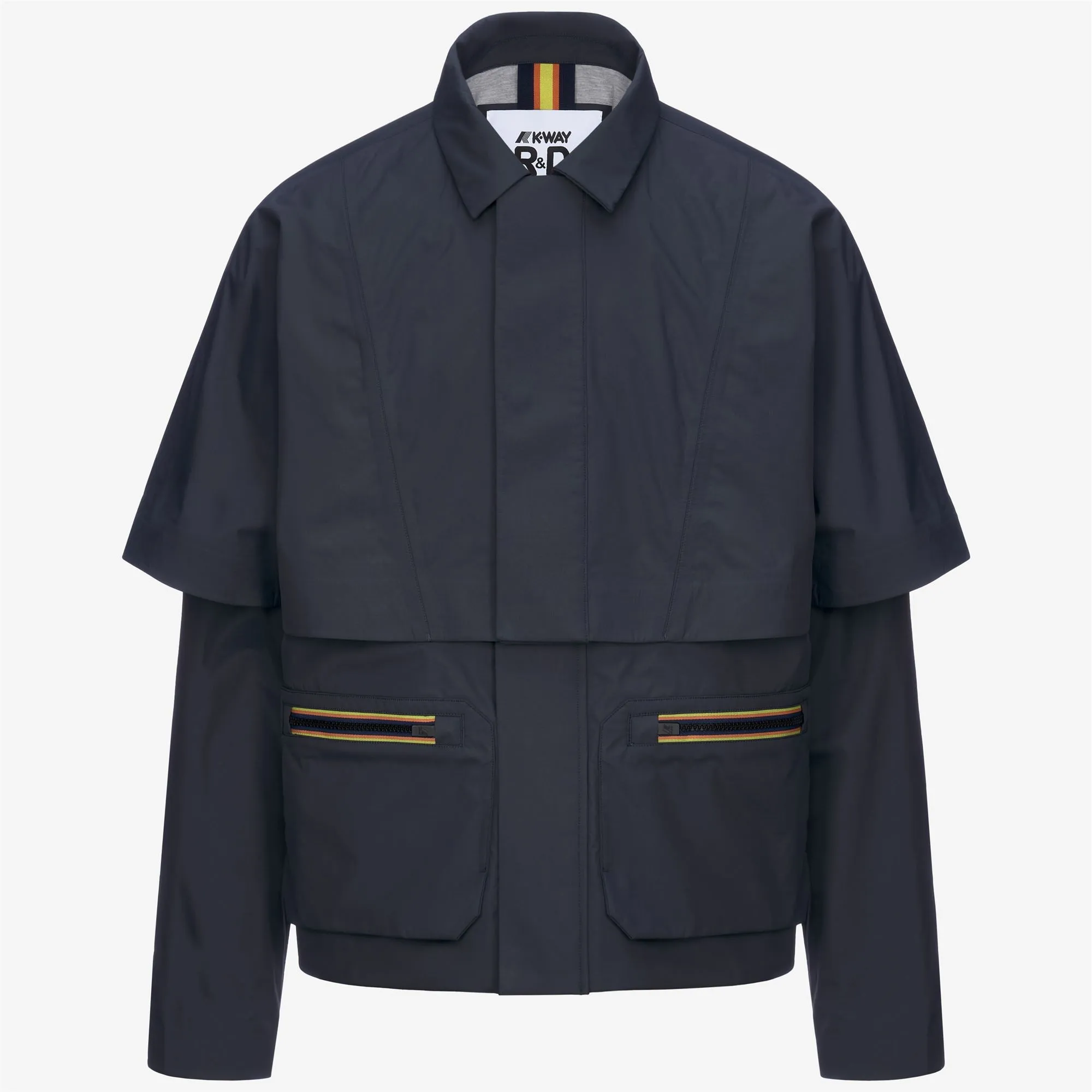 CLAF 4.0 WOOL JERSEY - Jackets - Short - Man - Blue Night sold by K-Way