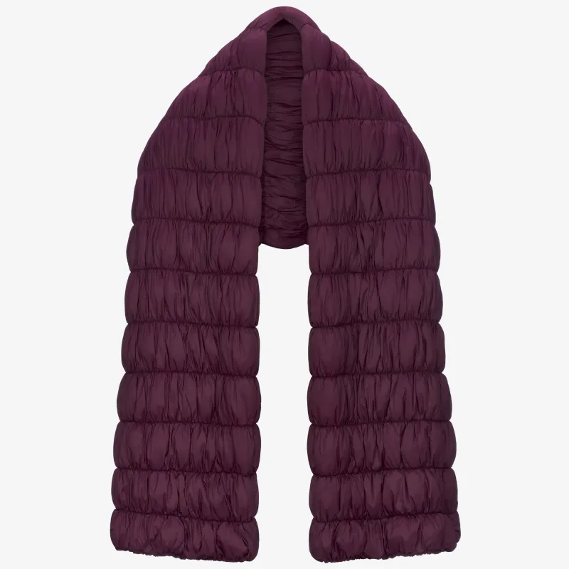 SOUFFLE MAXI TECH WARM - Scarves - SCARF - UNISEX - Red Dk Amaranto sold by K-Way