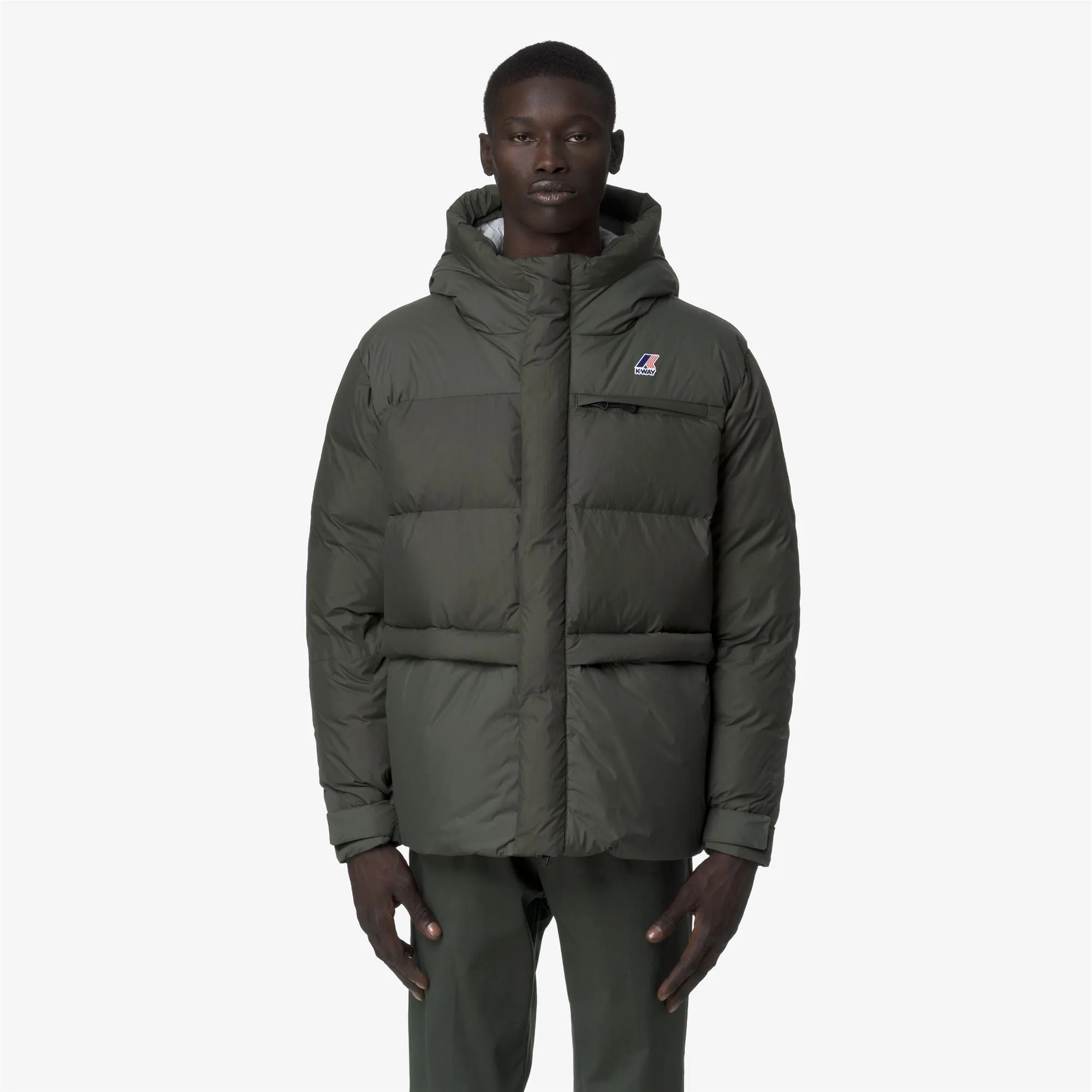 LE VRAI 4.0 AURELE HEAVY WARM - Jackets - Mid - UNISEX - GREEN BLACKISH sold by K-Way product image thumbnail 3