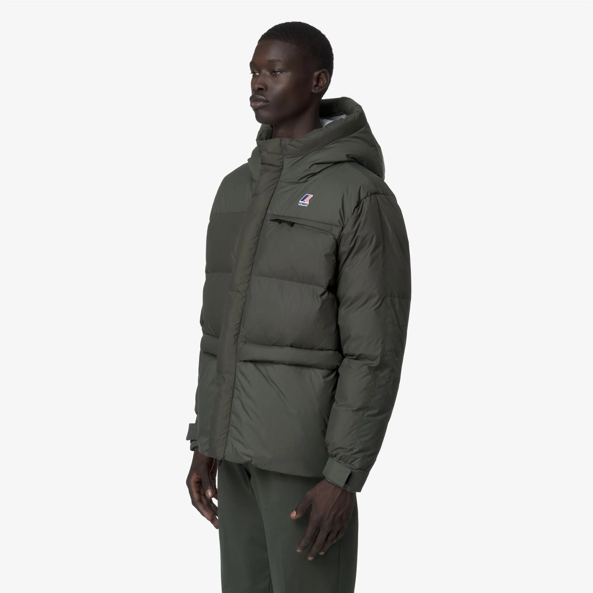 LE VRAI 4.0 AURELE HEAVY WARM - Jackets - Mid - UNISEX - GREEN BLACKISH sold by K-Way product image thumbnail 4