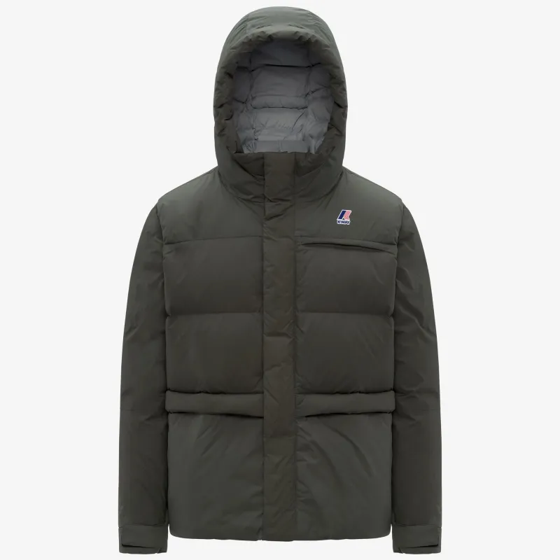 LE VRAI 4.0 AURELE HEAVY WARM - Jackets - Mid - UNISEX - GREEN BLACKISH sold by K-Way