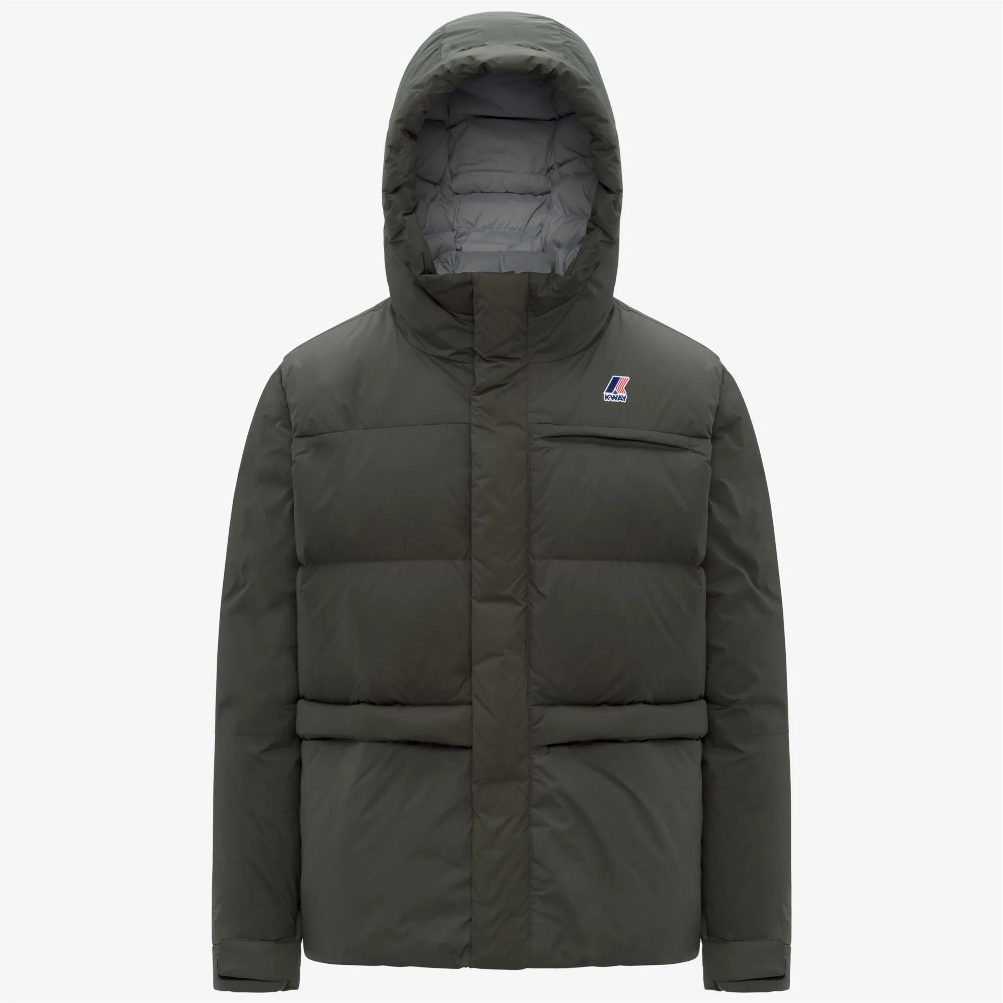 LE VRAI 4.0 AURELE HEAVY WARM - Jackets - Mid - UNISEX - GREEN BLACKISH sold by K-Way