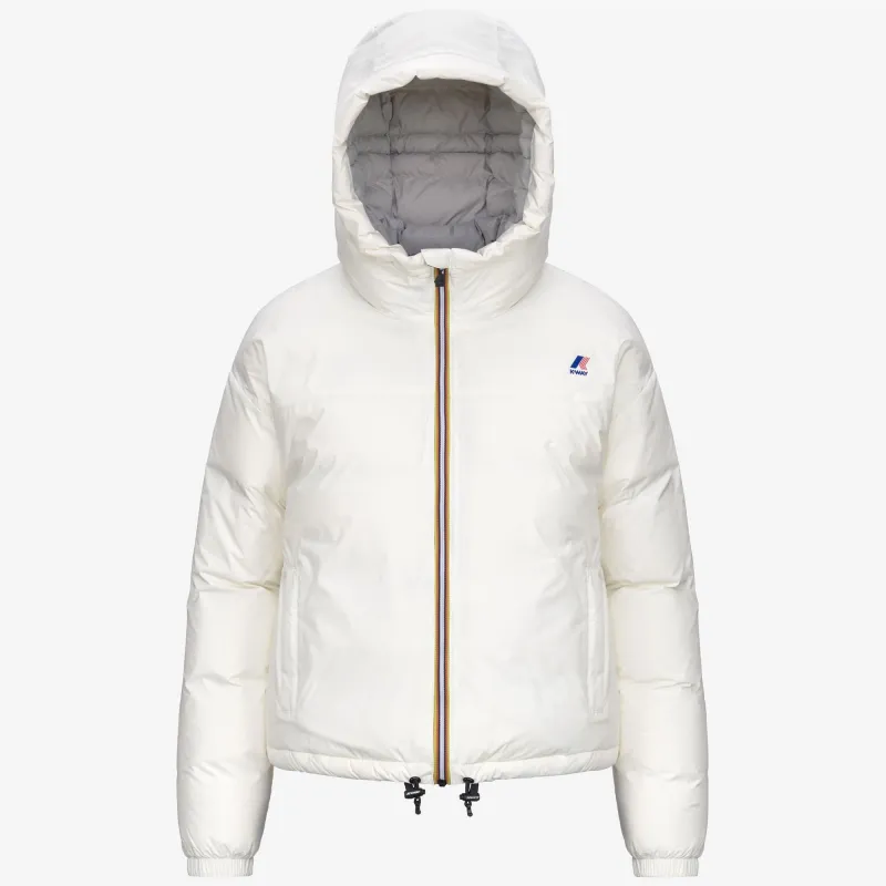 LE VRAI 4.0 ALBINE HEAVY WARM - Jackets - Short - WOMAN - White Gardenia sold by K-Way