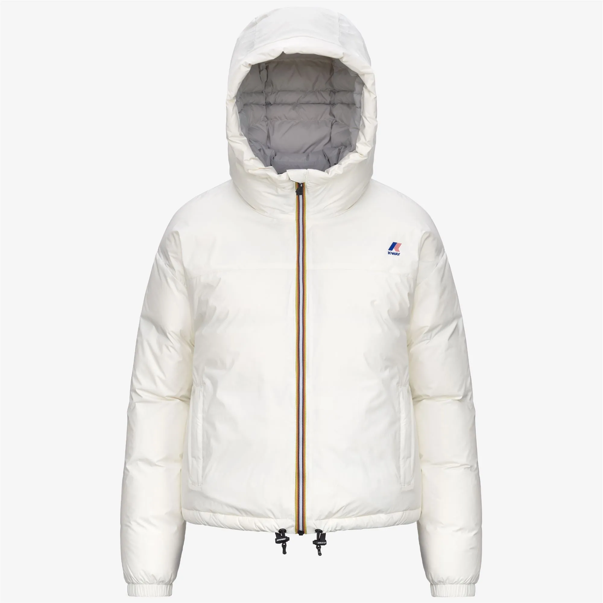 LE VRAI 4.0 ALBINE HEAVY WARM - Jackets - Short - WOMAN - White Gardenia sold by K-Way