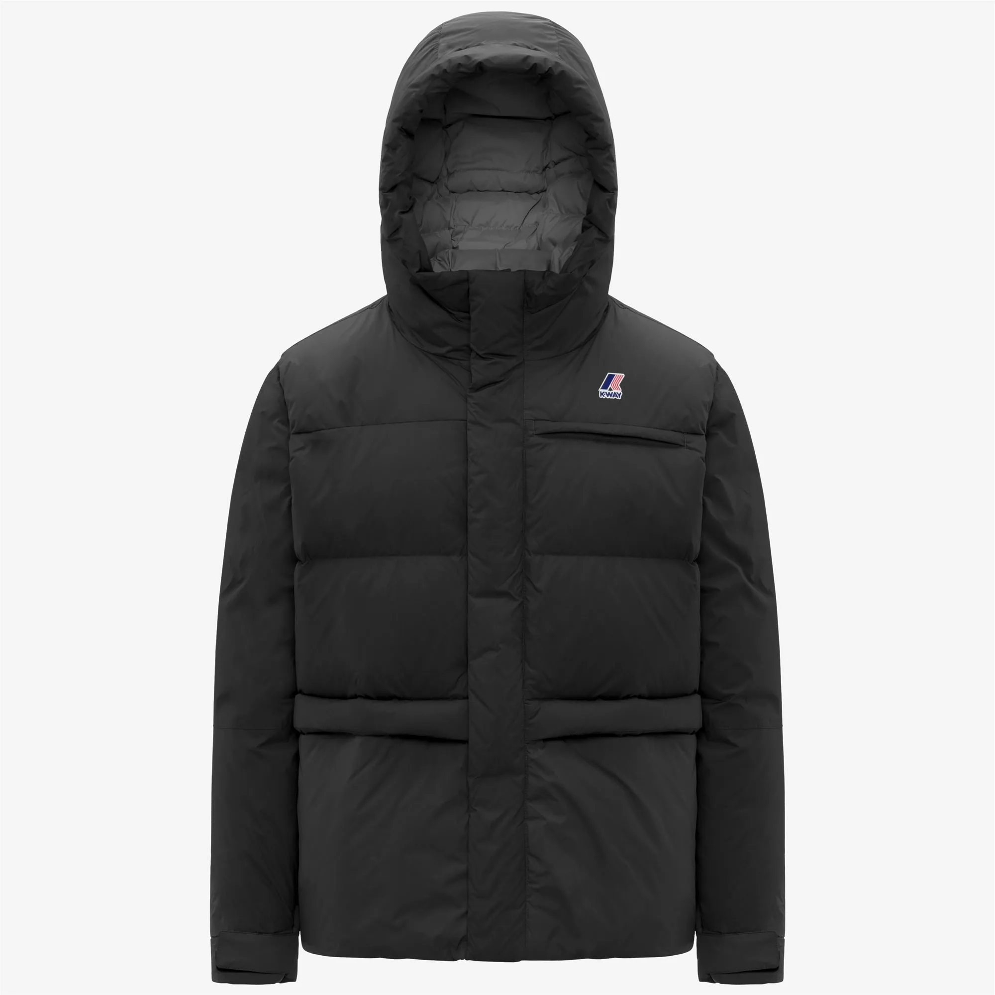 LE VRAI 4.0 AURELE HEAVY WARM - Jackets - Mid - Unisex - Black Pure sold by K-Way