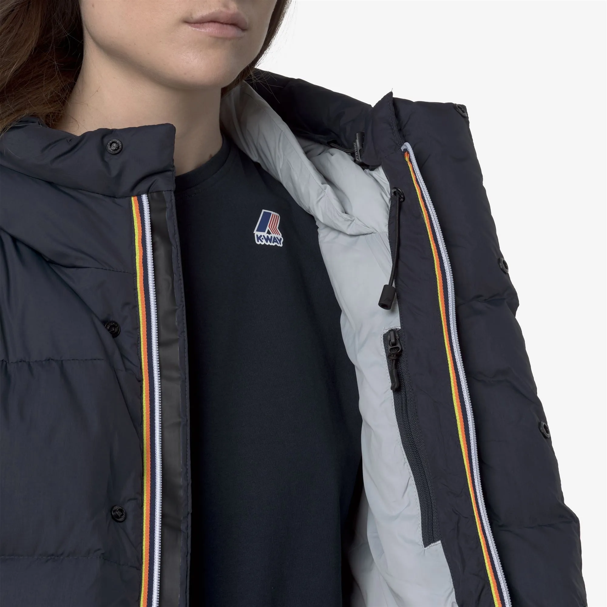 LE VRAI 4.0 AURELE HEAVY WARM - Jackets - Mid - UNISEX - Blue Depth sold by K-Way product image thumbnail 2