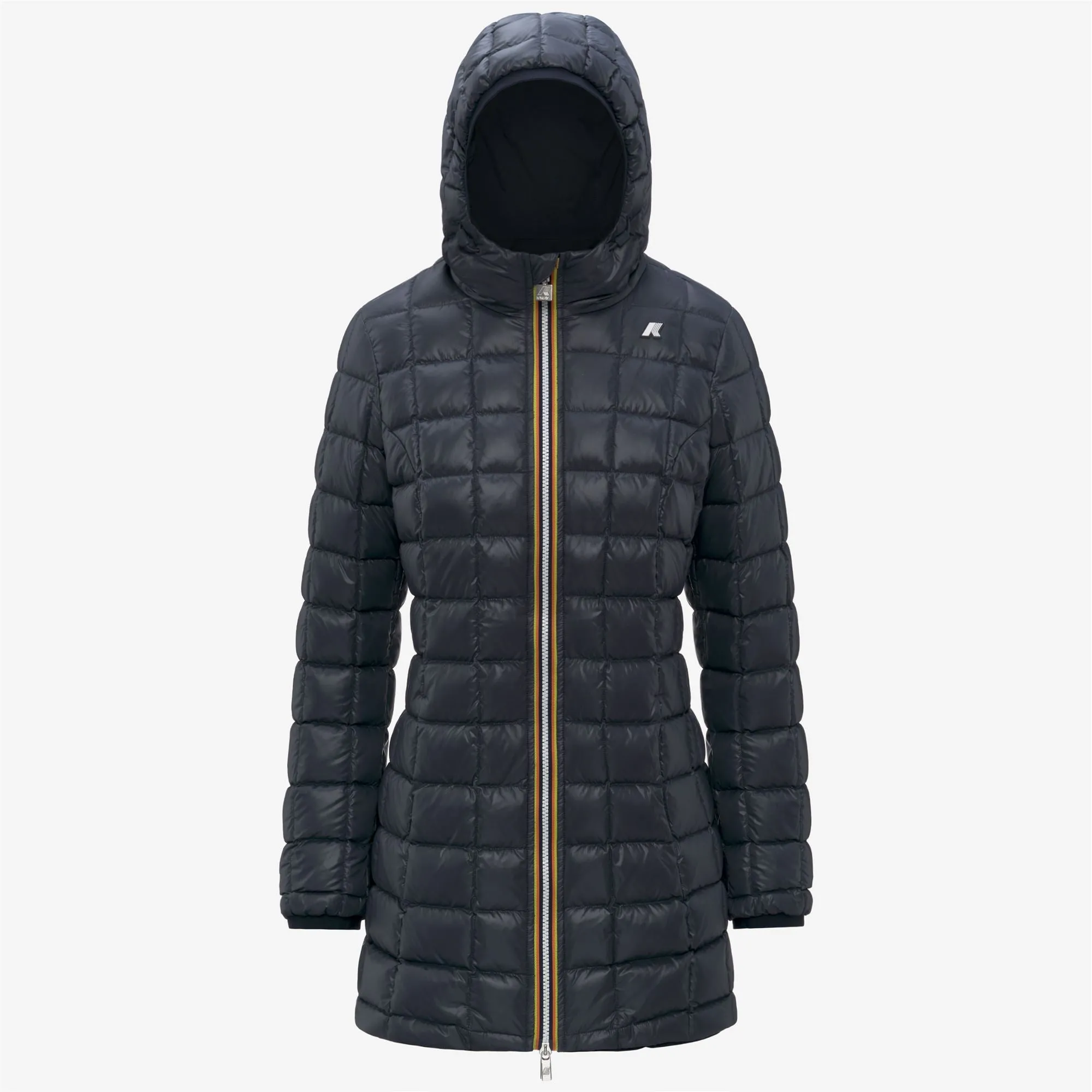 DENISE ST THERMO DOUBLE - Jackets - 3/4 Length - Woman - Blue Depth-Blue Airforce sold by K-Way product image thumbnail 2