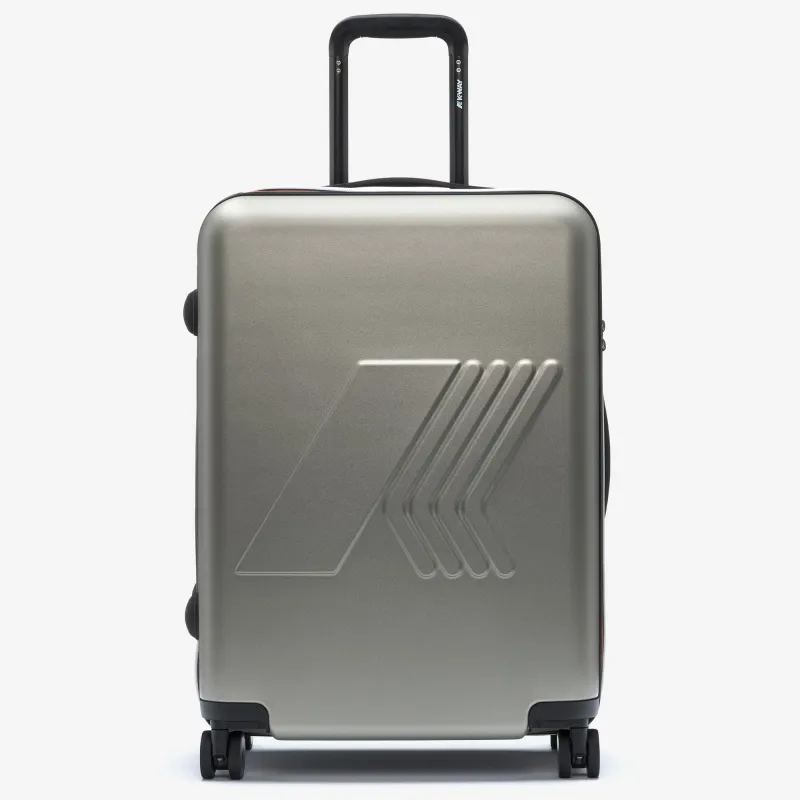 EUDOXIEUR LOGO - Luggage Bags - Trolley - UNISEX - Green Oak sold by K-Way